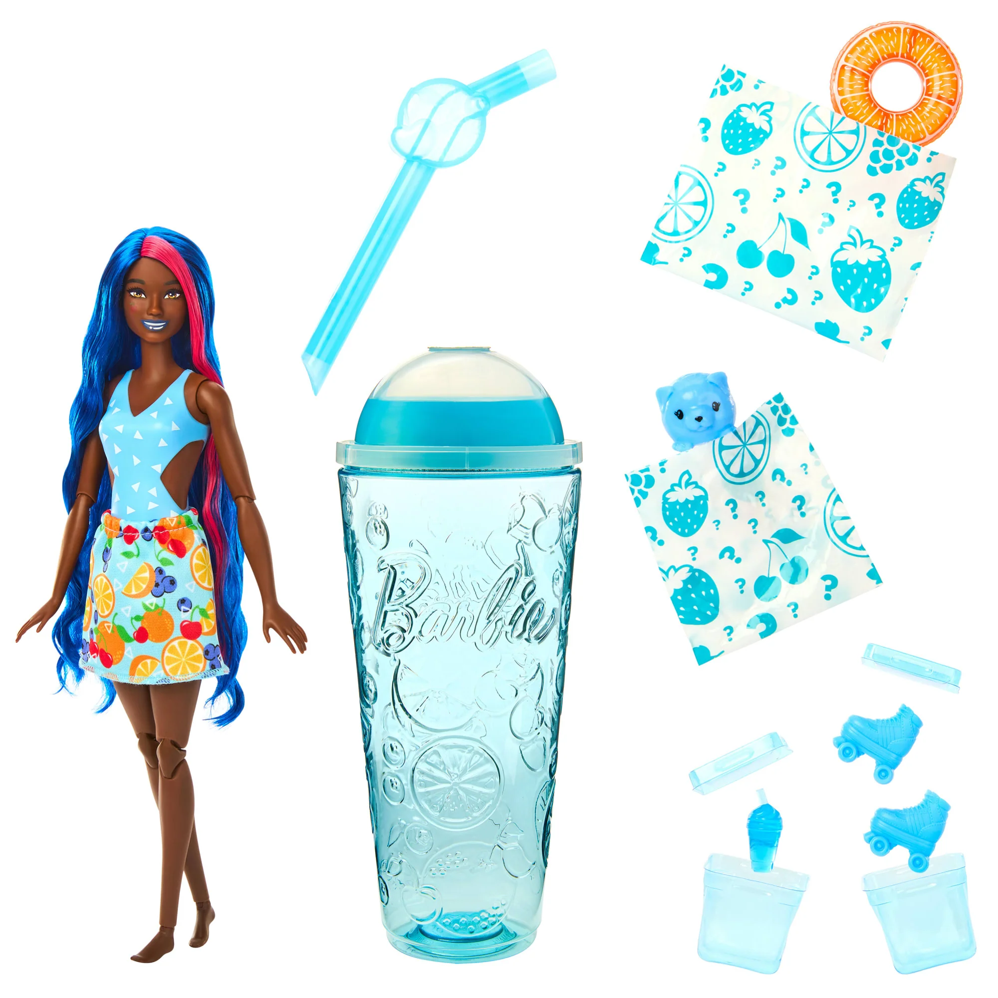 Barbie-Pop Reveal Série Fruit-Poupée Parfum Punch Avec 8 Surprises - Image 3