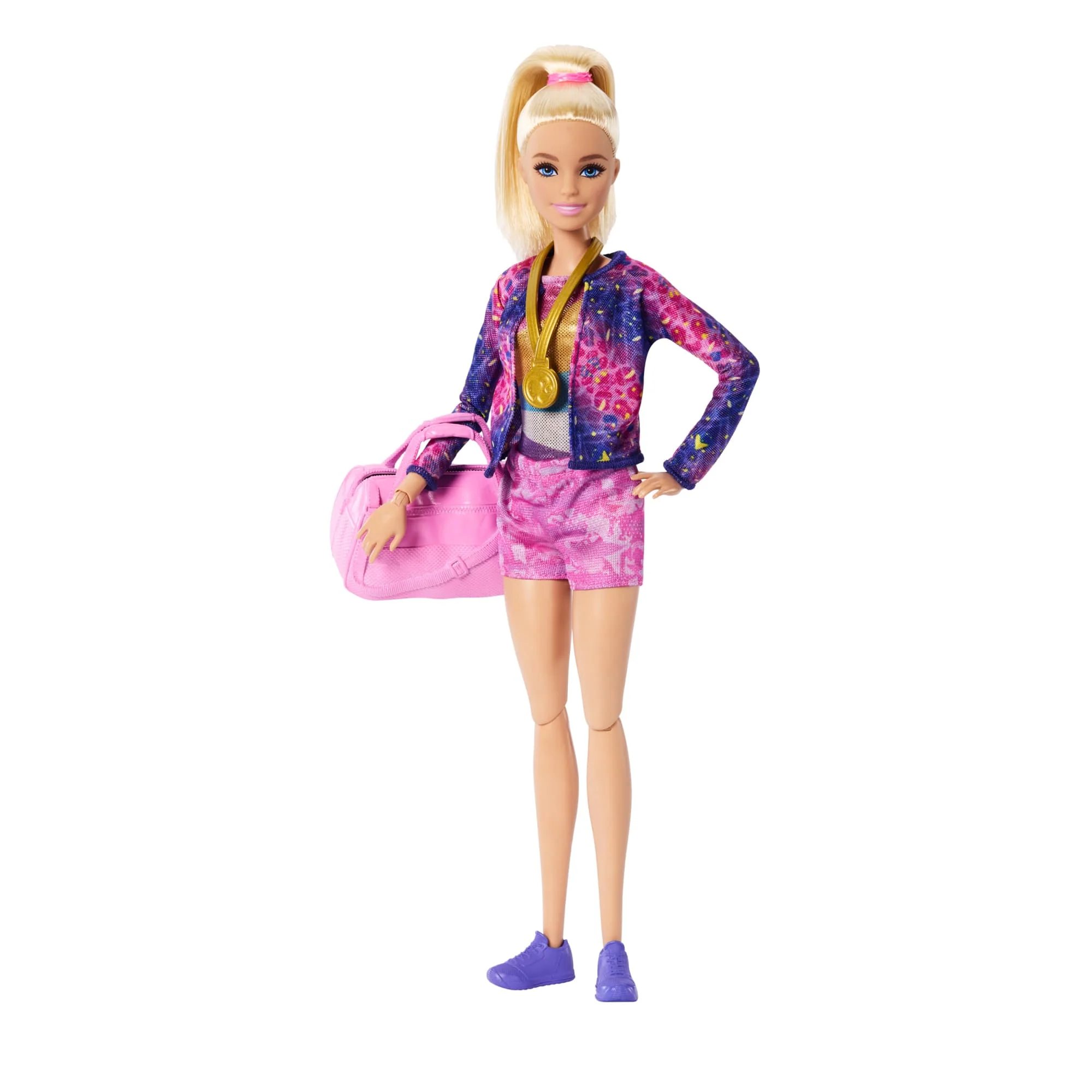 Barbie Profesiones Set de Juego Gimnasta Cabello Rubio - Image 4
