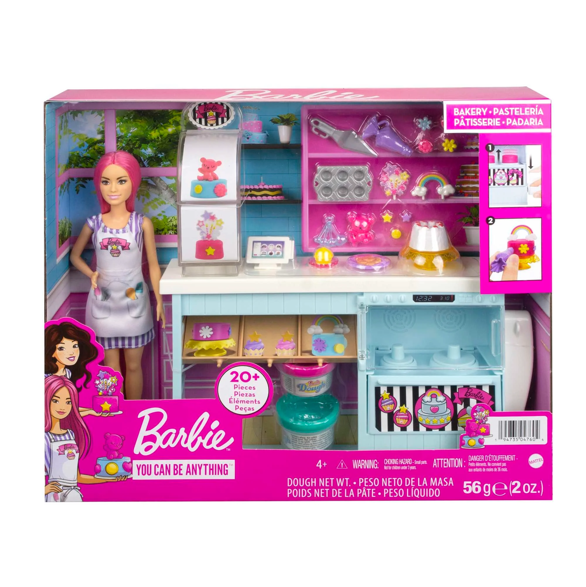 Barbie Profesiones Set de Juego Repostería para Decorar - Image 6