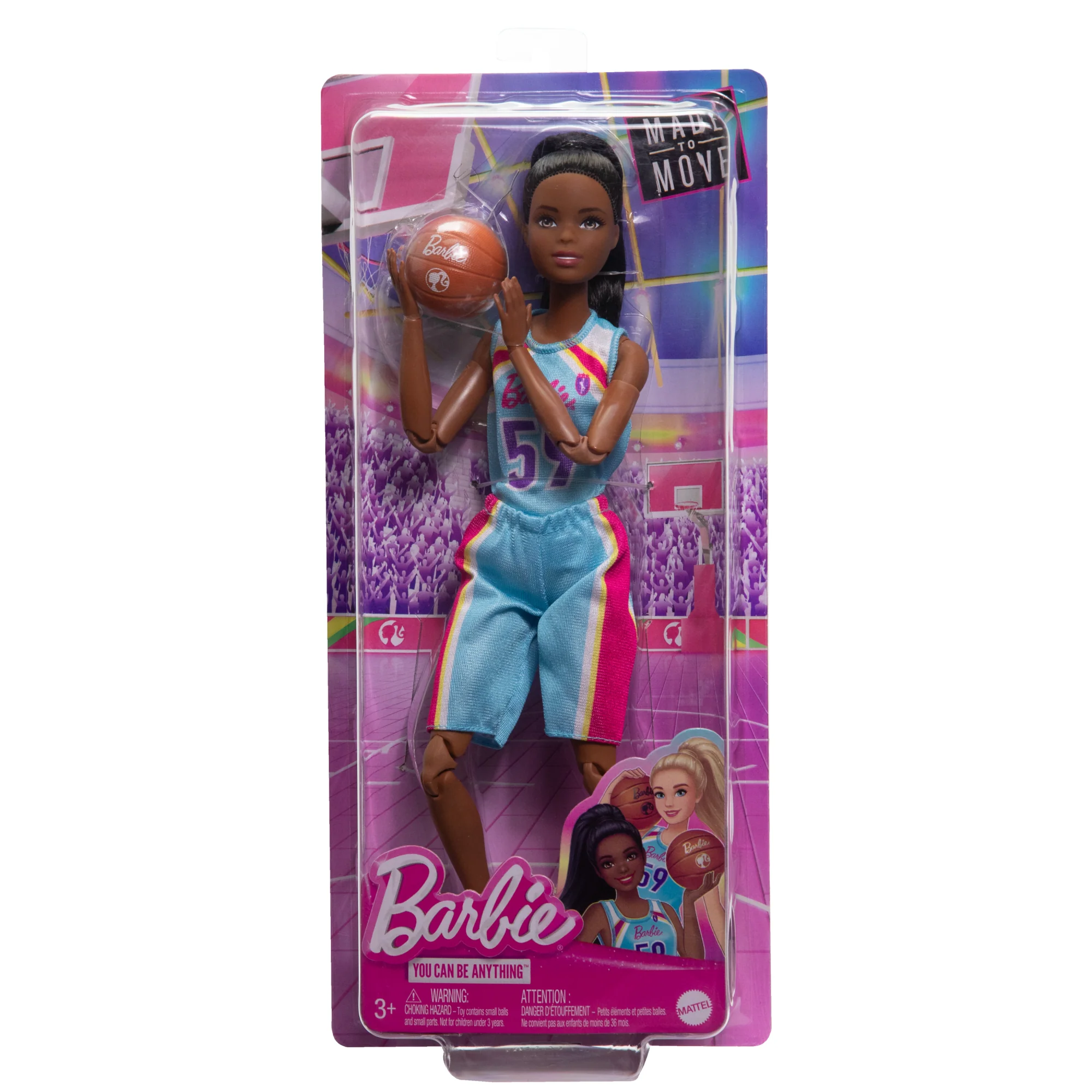 Barbie Profissões Boneca Jogadora de Basquetbol - Image 6