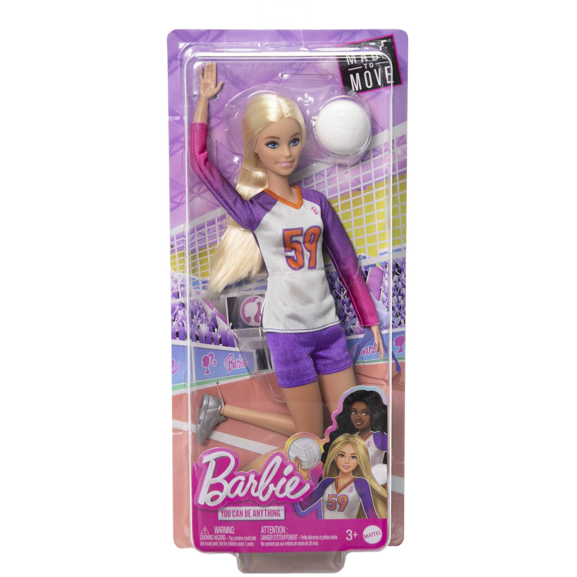 Barbie Profissões Boneca Jogadora de Vôlei - Image 6