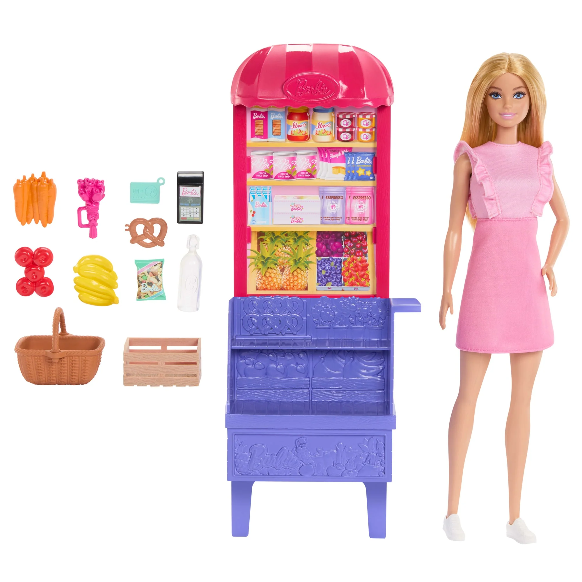 Barbie Receta de la amistad de Teresa Set de Juego Set de Supermercado - Image 5