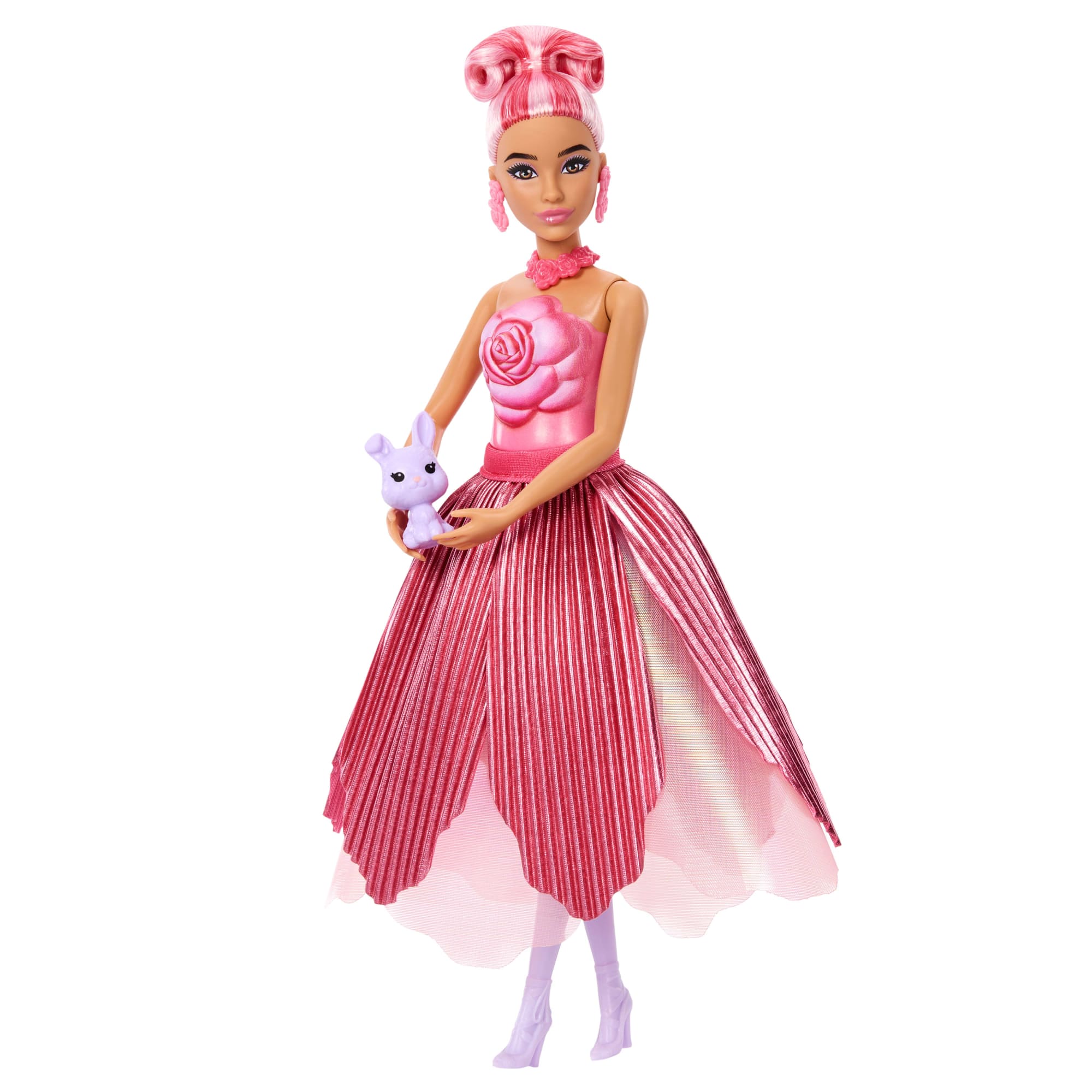 Barbie Reveal Petal Pop Rosa Roja - Image 5