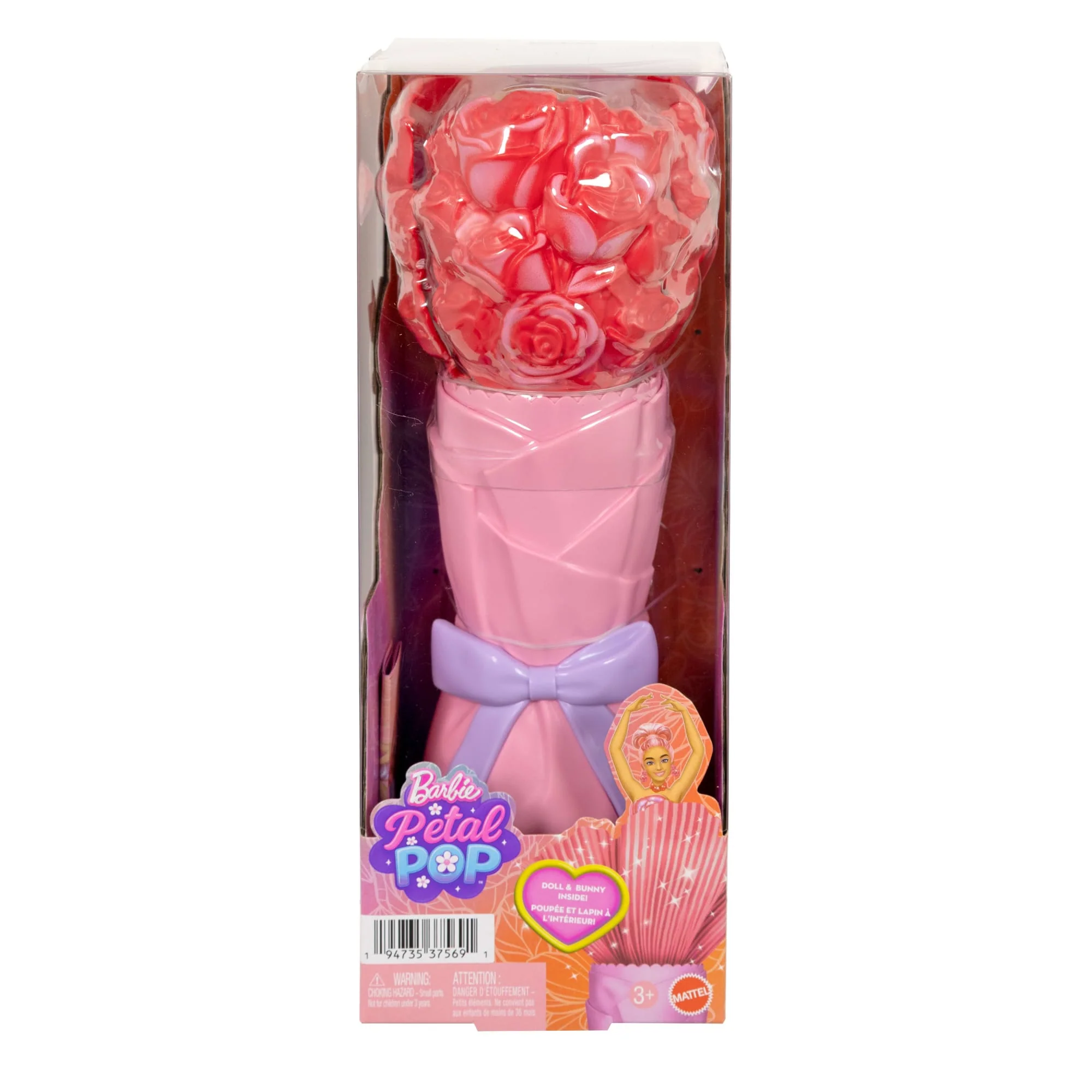 Barbie Reveal Petal Pop Rosa Roja - Image 6