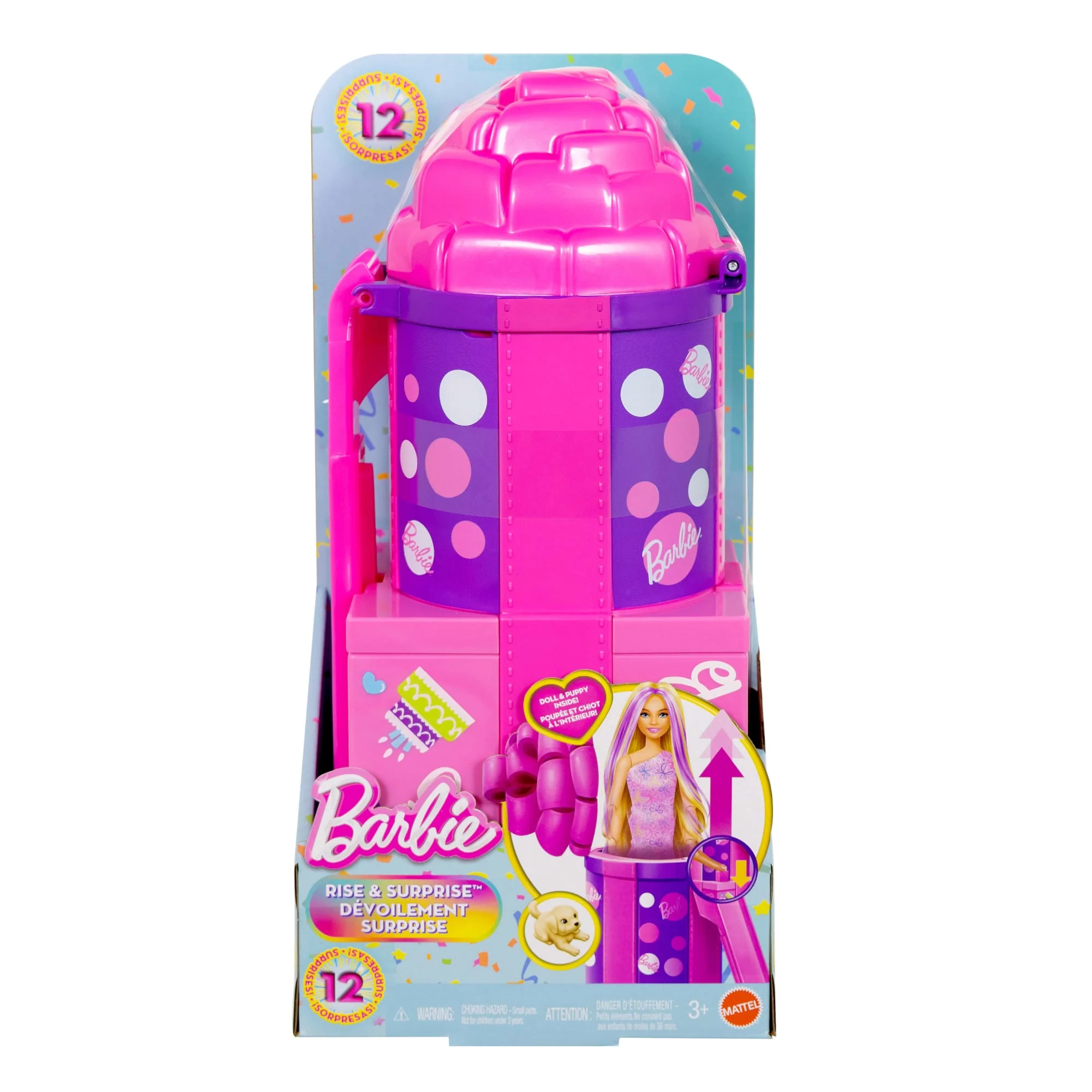 Barbie Rise & Surprise Pet Birthday Series Doll & Accessories With Slide & Surprises - Image 6
