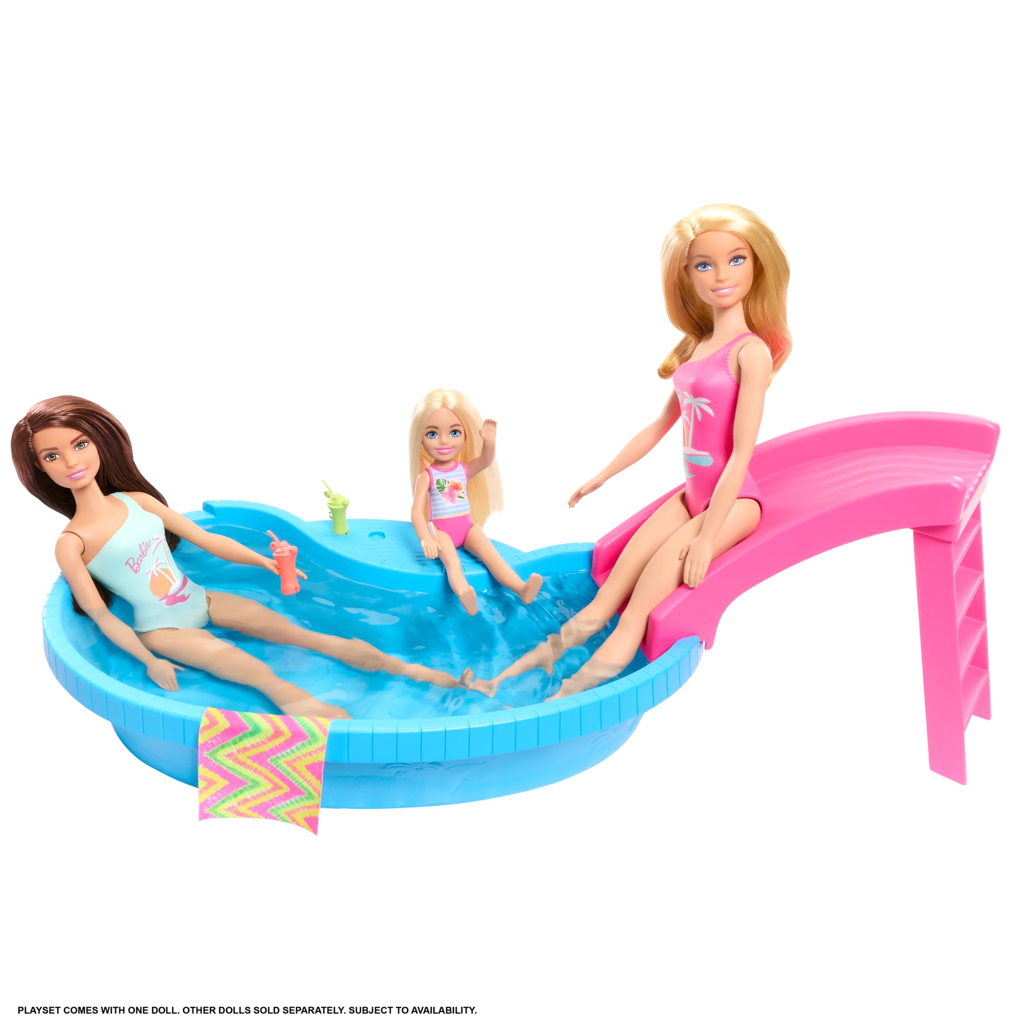 Barbie Set de Juego Alberca Glam con Muñeca - Image 3