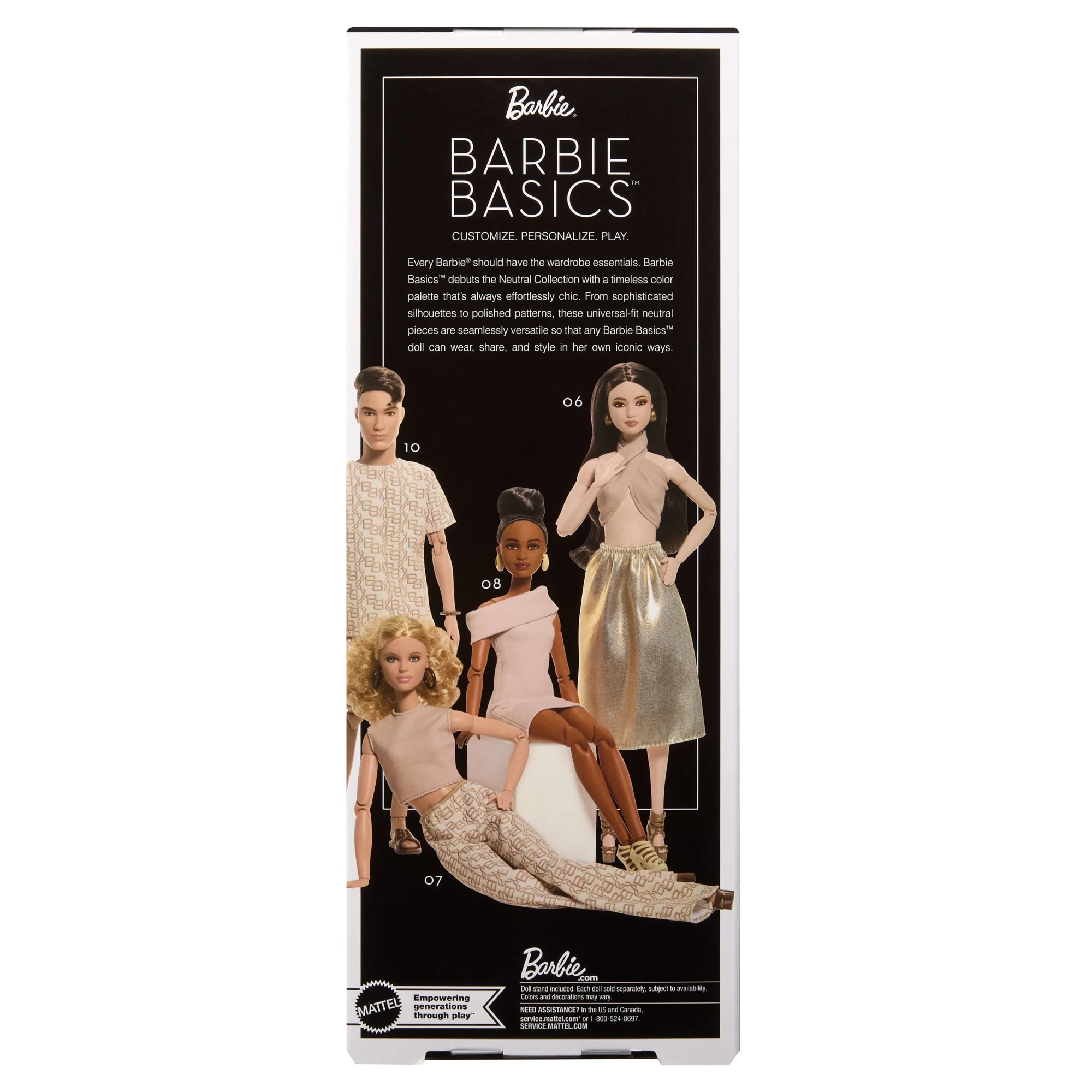 Barbie Signature Barbie Basics - Saia Dourada - Image 6