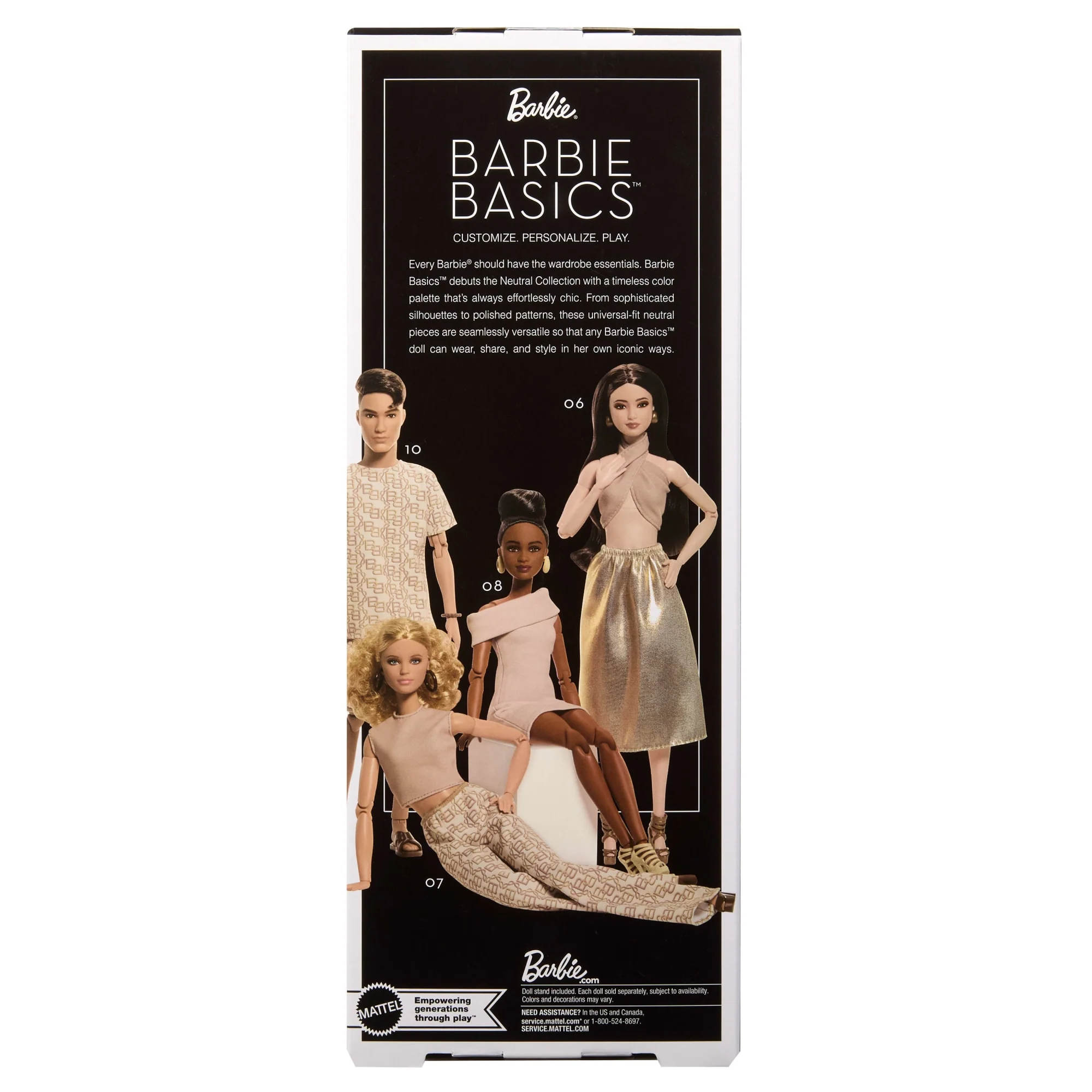 Barbie Signature Barbie Basics - Calcas Dourada - Image 6