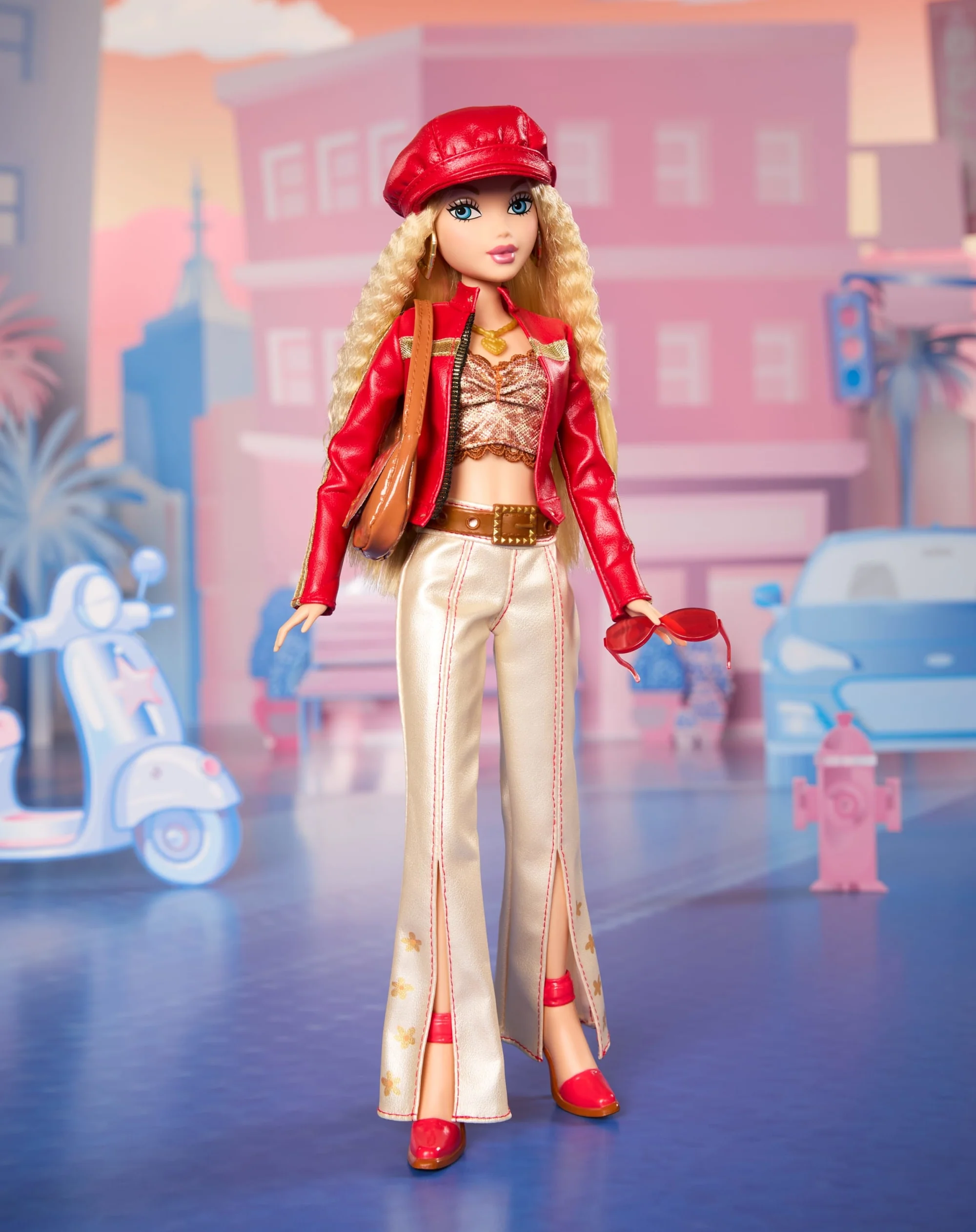 Barbie Signature My Scene Collector Barbie Doll in Y2K-Inspired Outfit With Premium Accessories - Image 5