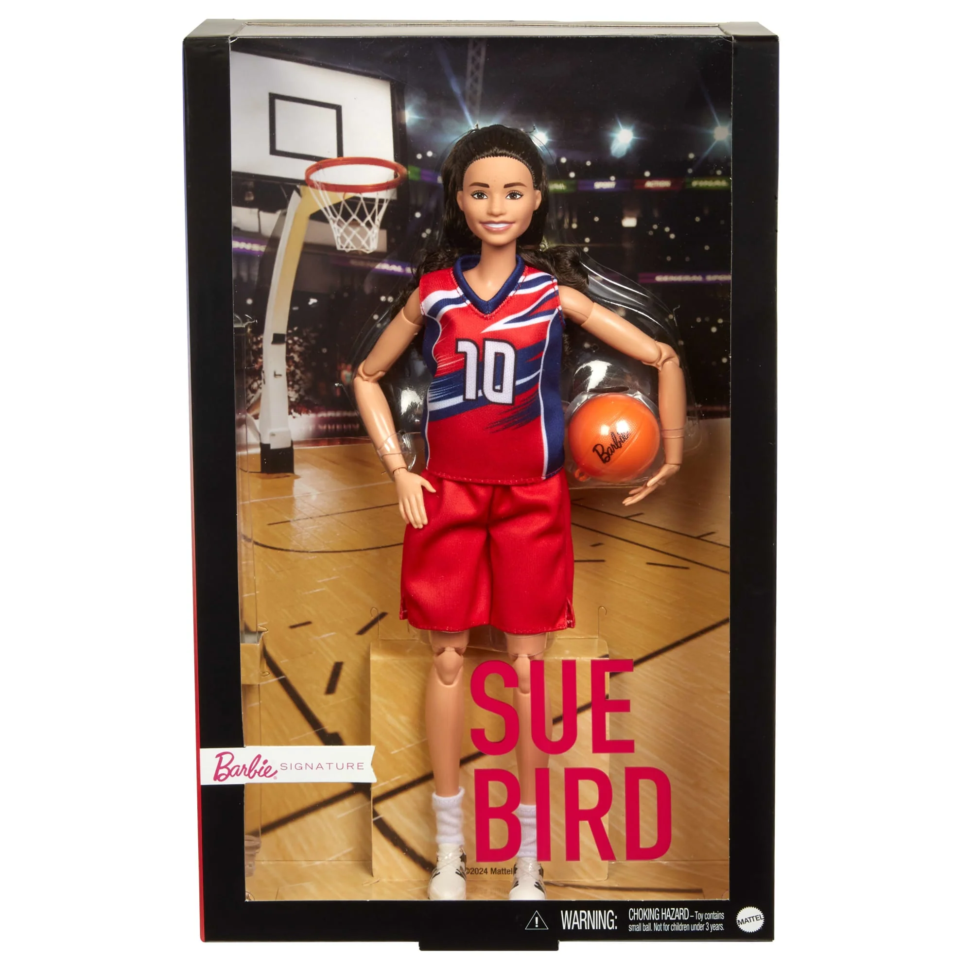 Barbie Signature Doll, Sue Bird With Uniform & Basketball Accessory - Image 6