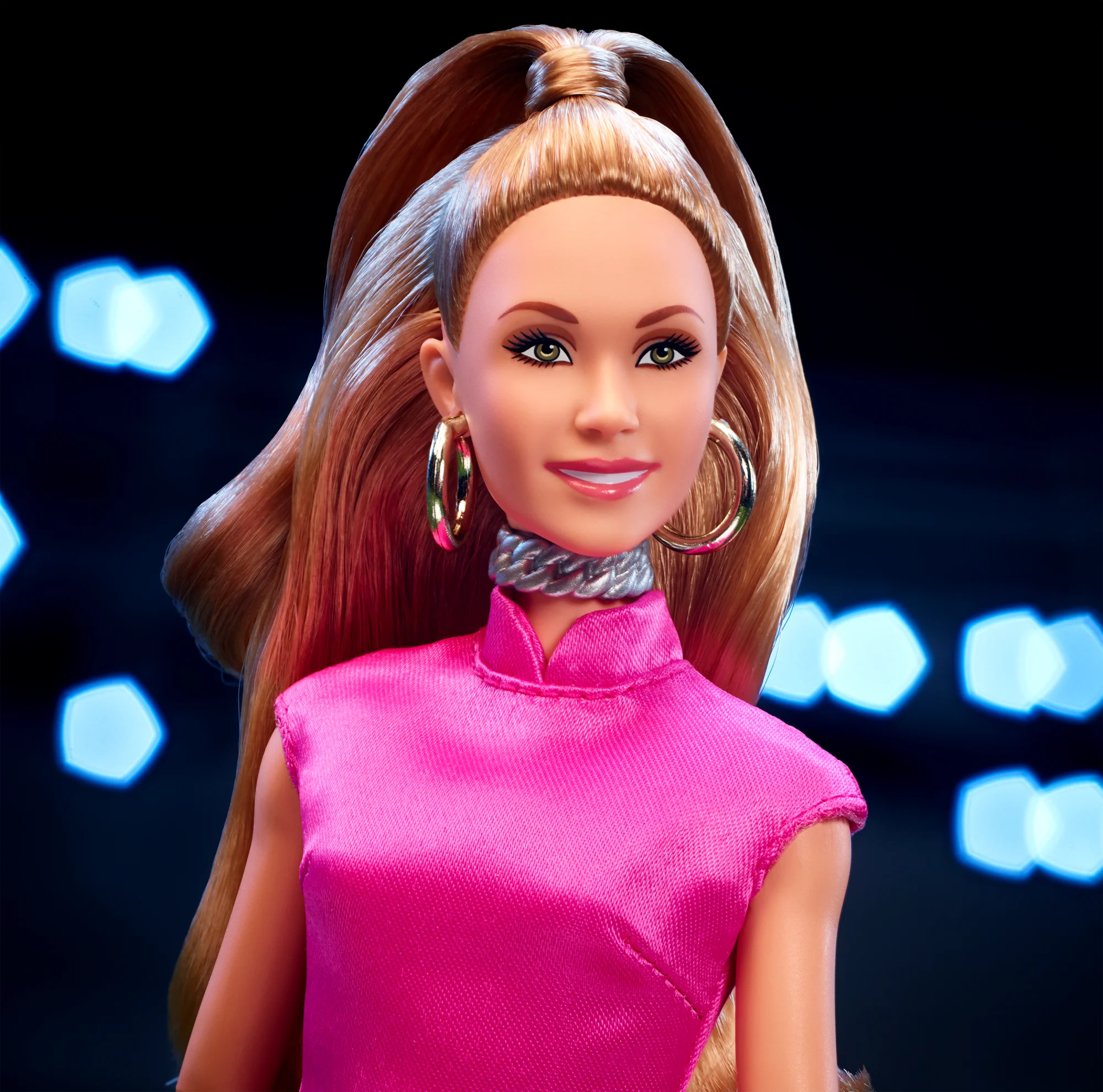 Barbie Signature Ted Lasso Collectible Doll, Keeley Jones Wearing Pink Dress - Image 3