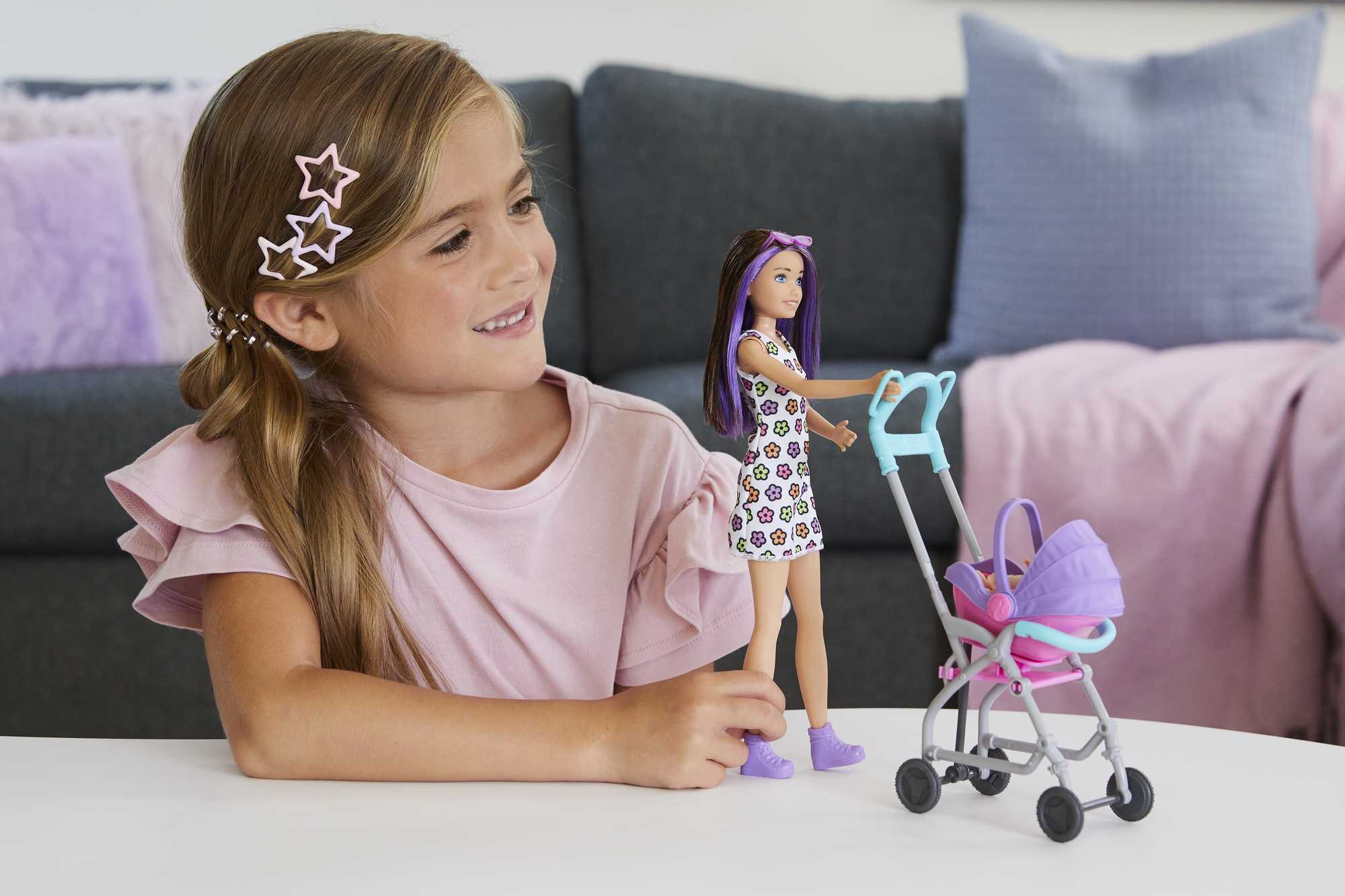 Barbie Skipper Babysitters Inc. Doll & Stroller Playset, For 3 Years & Up - Image 2