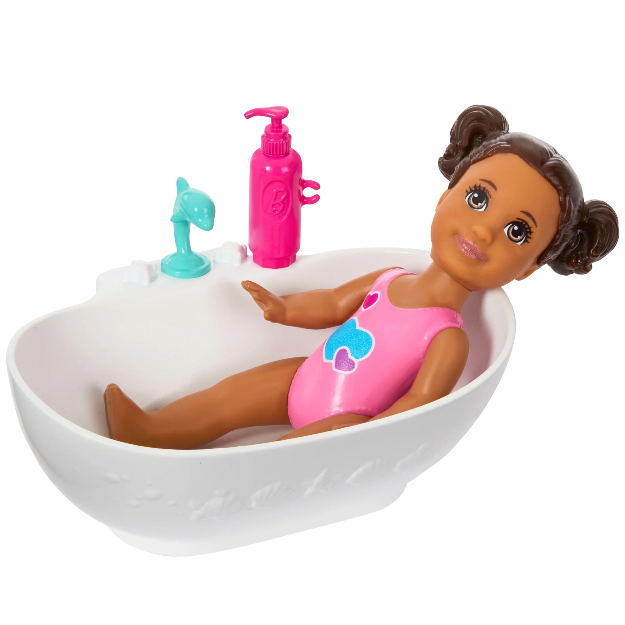 Barbie Skipper Babysitters Inc. Playset With Skipper Doll, Toddler Doll, Bathtub & 6 Accessories - Image 4