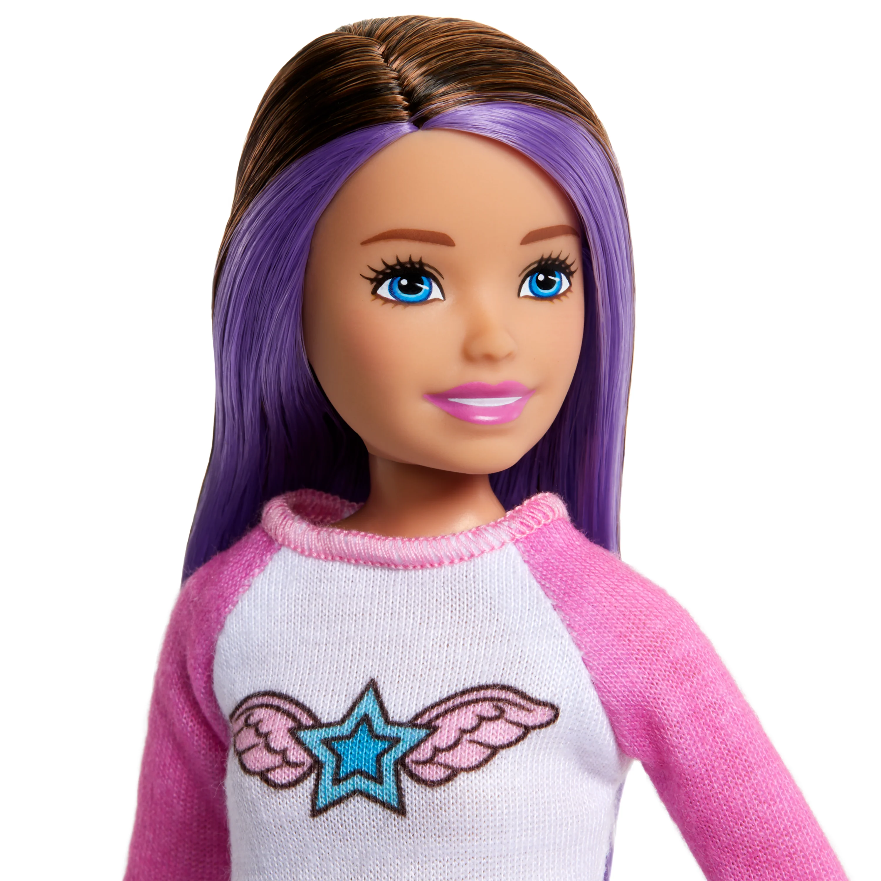Barbie Skipper Doll & 10 Accessories, Travel Set With Luggage, Sticker Sheet & More - Image 2