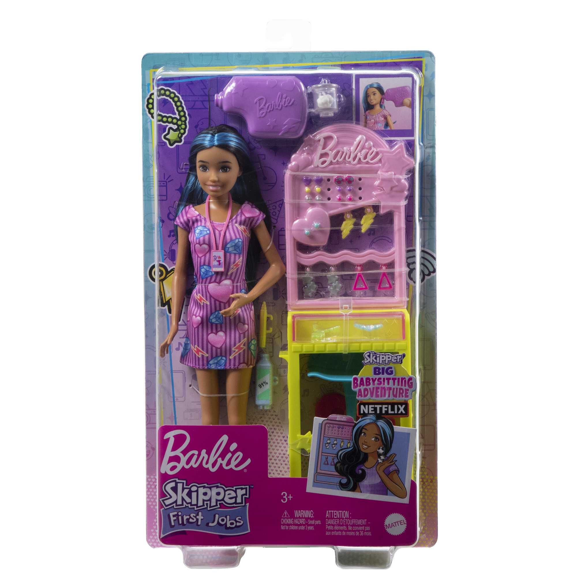 Barbie®-Skipper Premiers Jobs, Coffret Perçage des Oreilles Avec Outil - Image 6