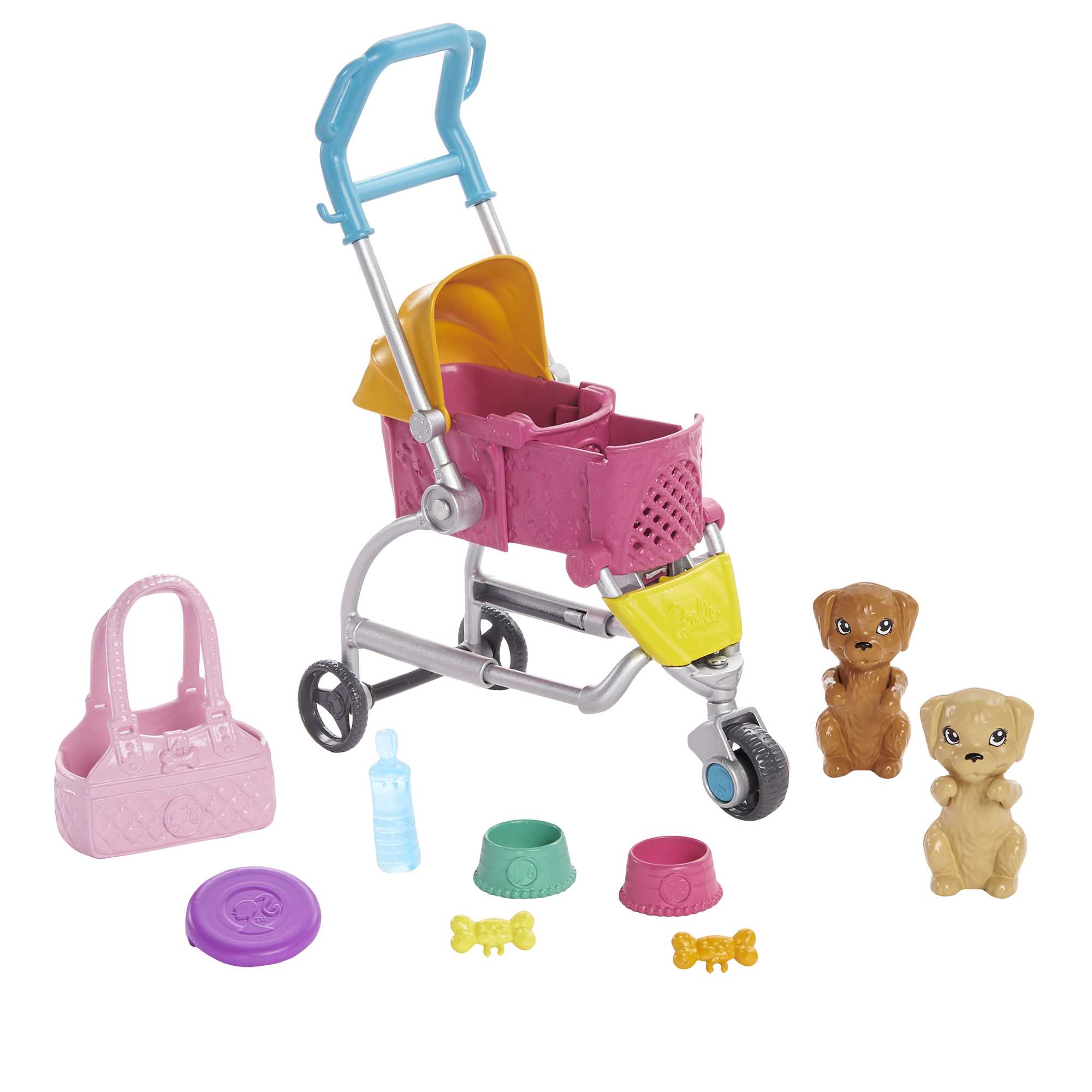 Barbie Stroll ‘n Play Pups Doll And Accessories - Image 5