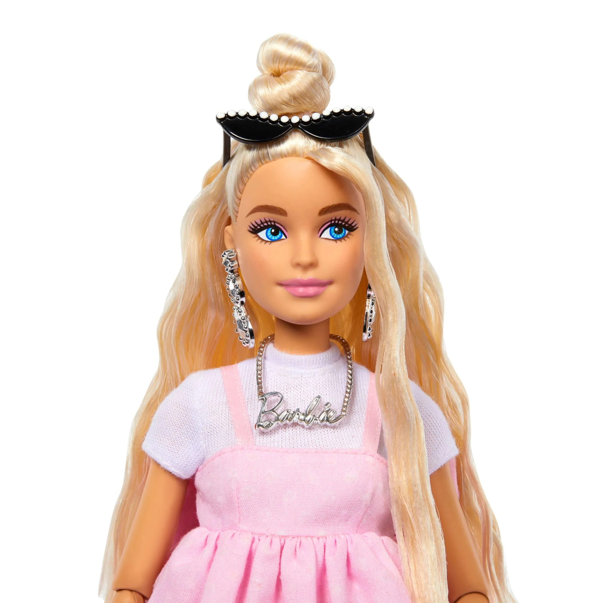 Barbie  Style de Luxe  Poupée3, Robe Barbiecore, Cheveux Blonds - Image 4