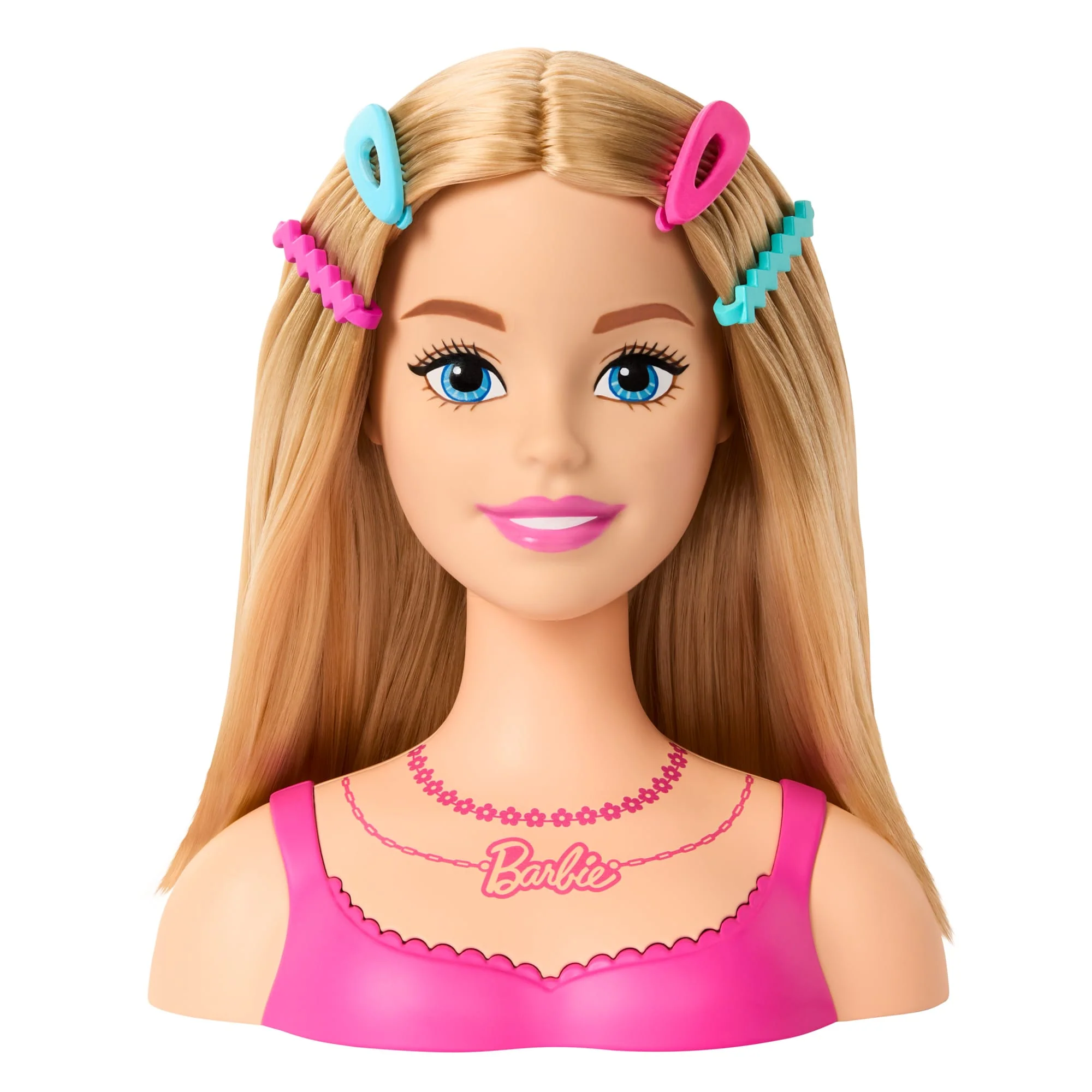 Barbie Doll Styling Head, Blond Hair With 20 Colorful Accessories - Image 6
