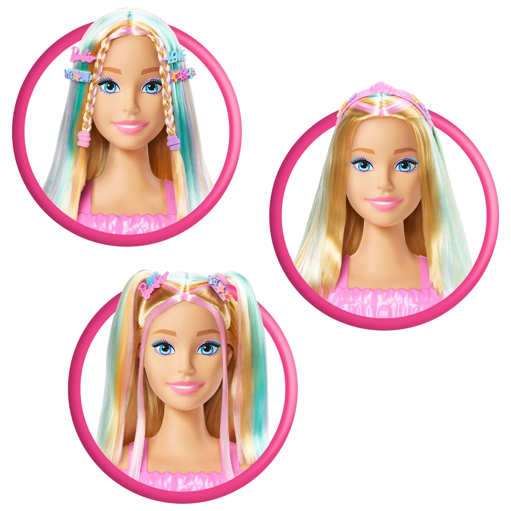 Barbie  Tête à Coiffer, Cheveux Blonds, 20+ Accessoires - Image 4