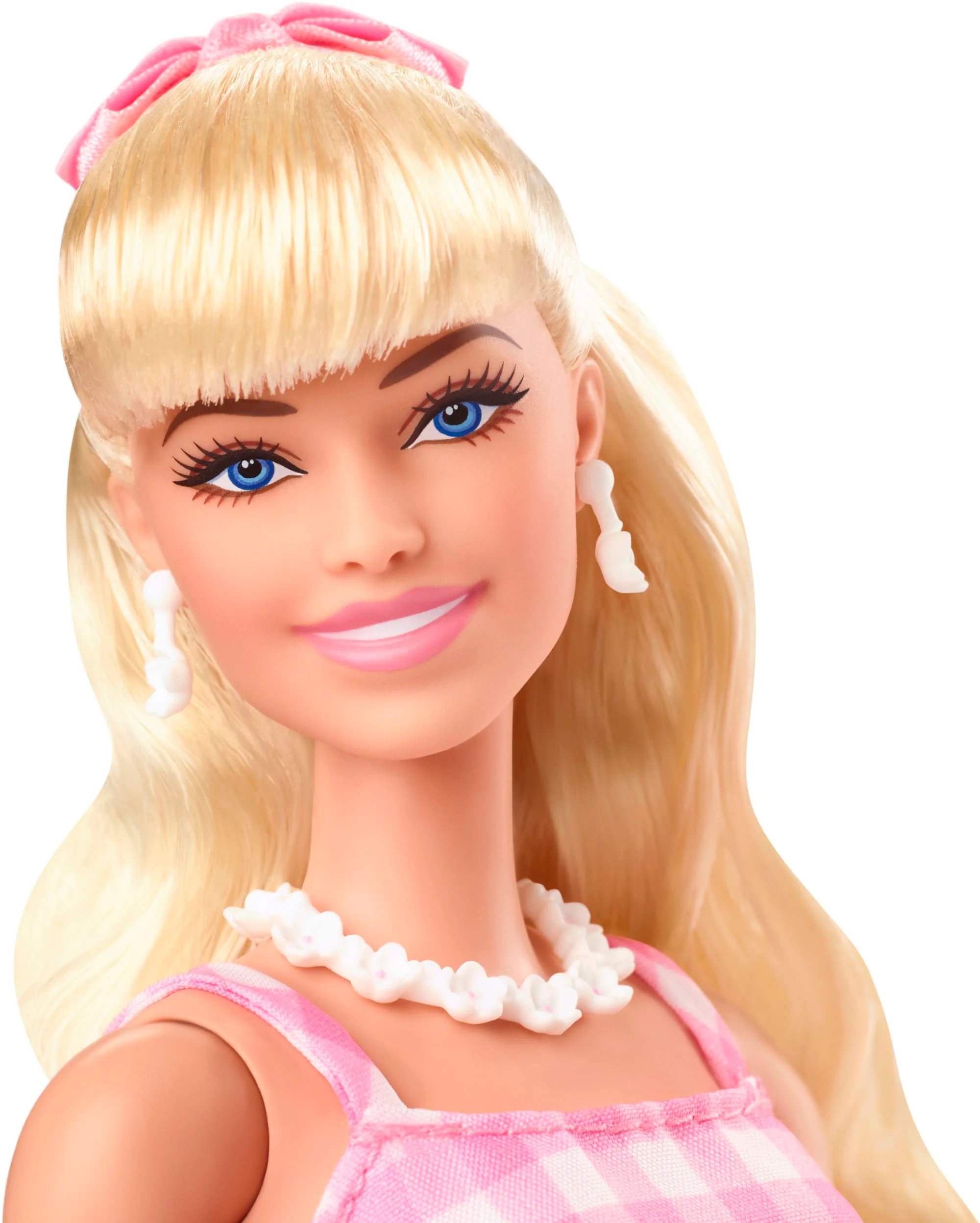 Barbie the Movie Collectible Doll, Margot Robbie As Barbie In Pink Gingham Dress - Image 2