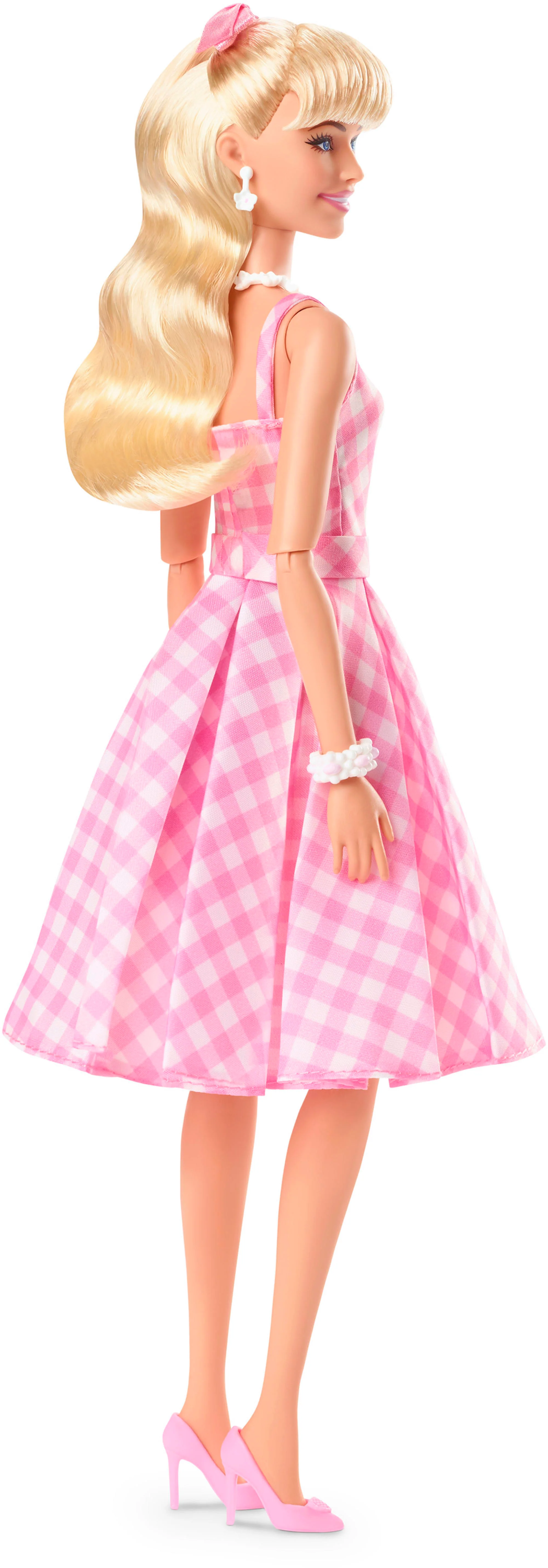 Barbie the Movie Collectible Doll, Margot Robbie As Barbie In Pink Gingham Dress - Image 3