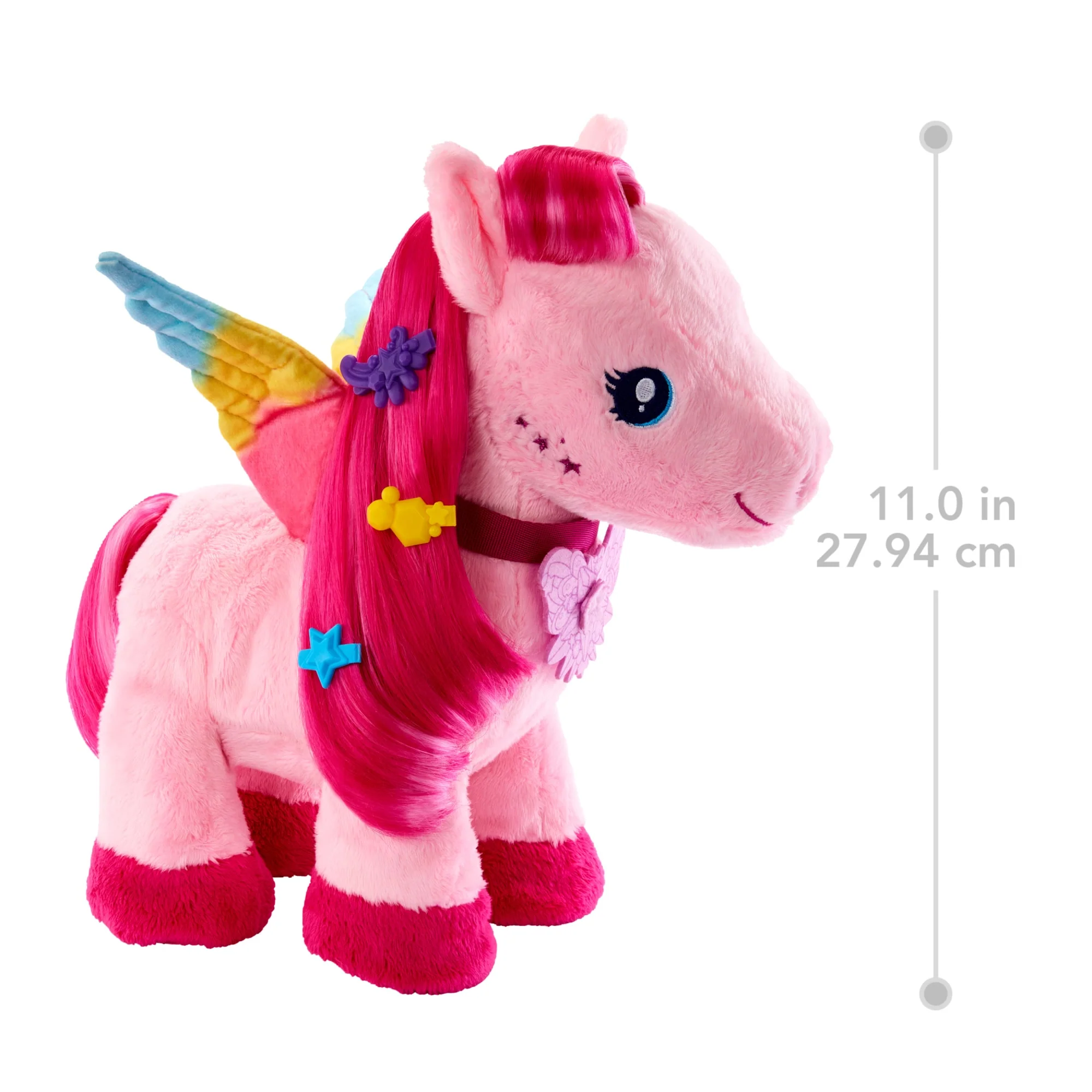 Barbie A Touch Of Magic Walk & Flutter Pegasus Plush - Image 5