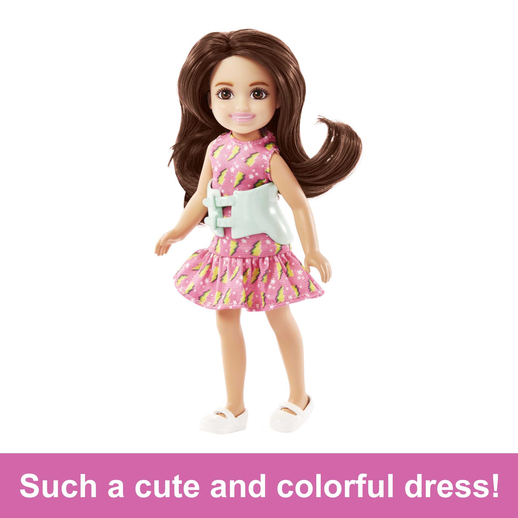 Barbie Toys, Chelsea Doll, 6-inch Small Doll With Brace For Scoliosis Spine Curvature - Image 5