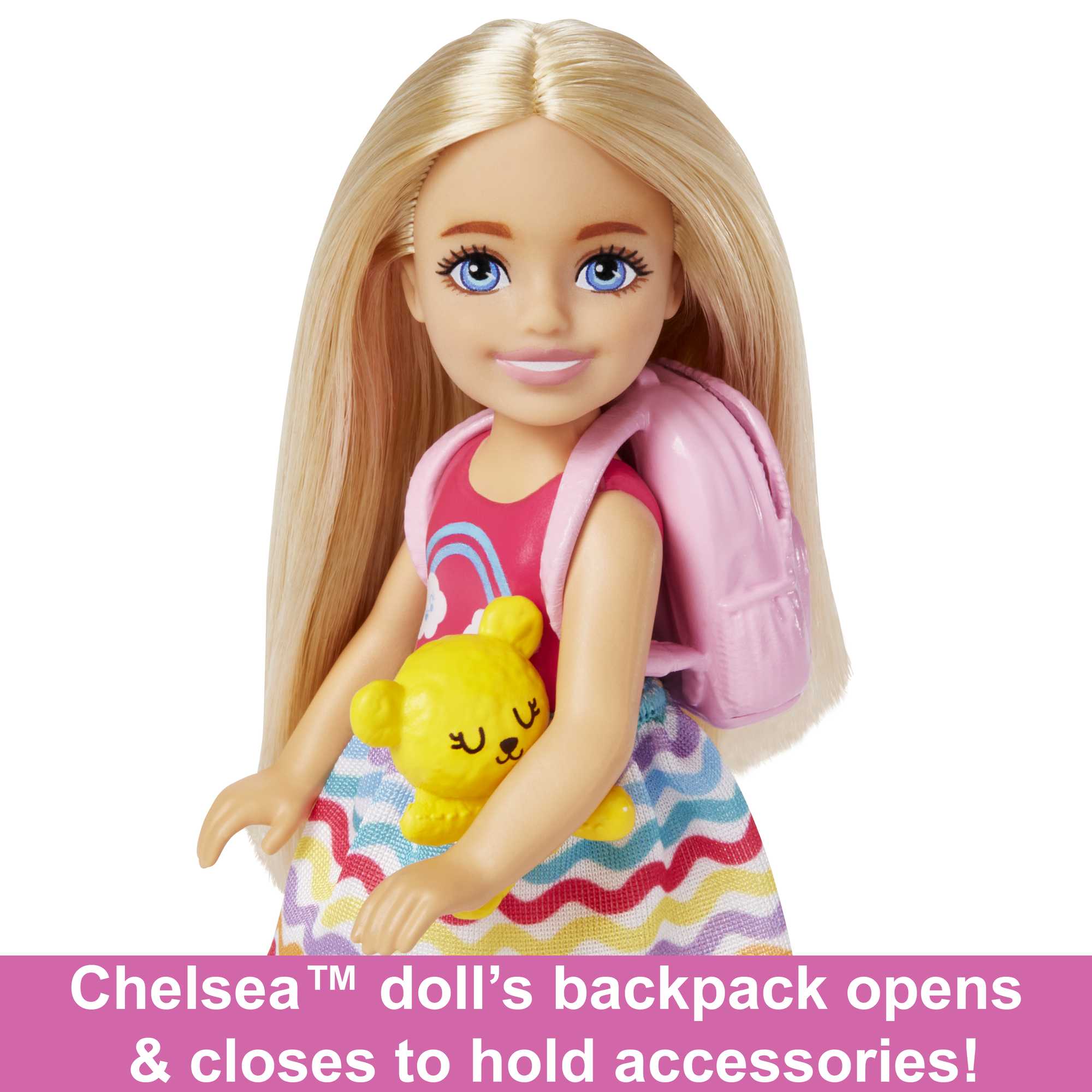Barbie Toys, Chelsea Doll And Accessories, Travel Set With Puppy - Image 3