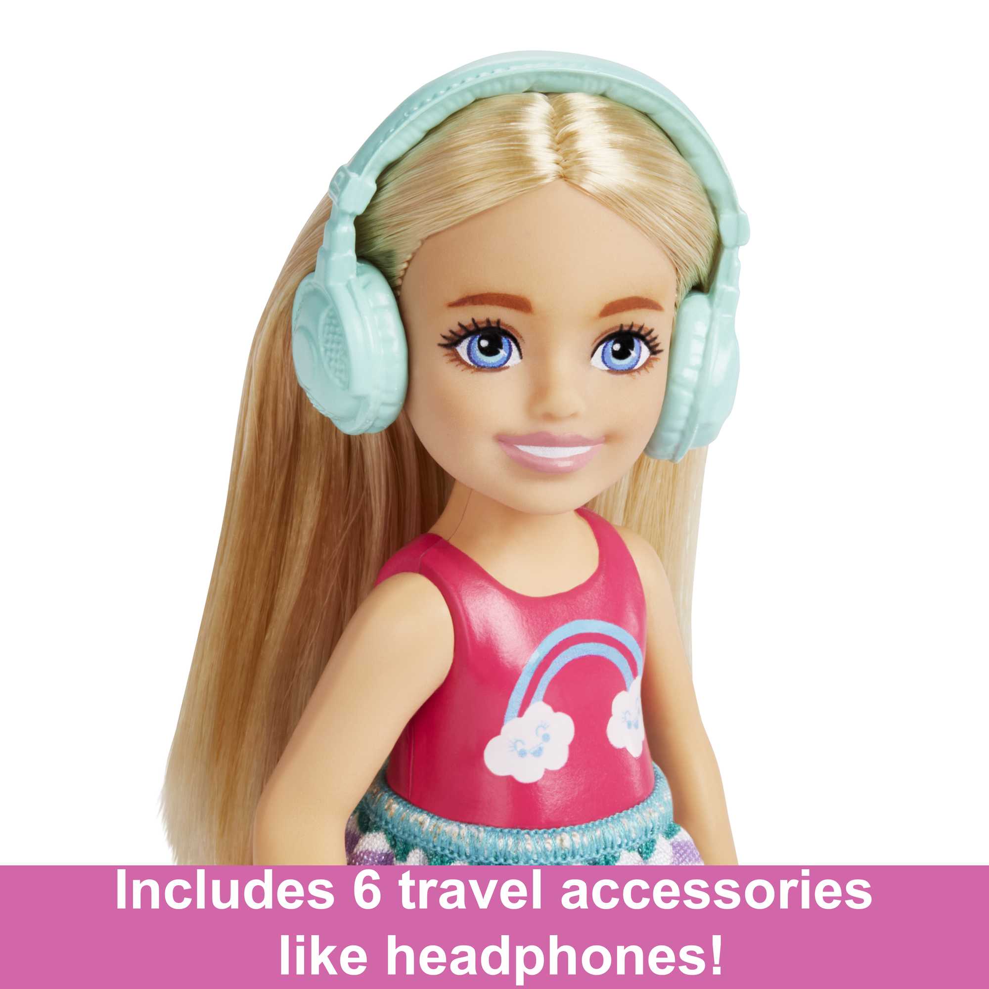 Barbie Toys, Chelsea Doll And Accessories, Travel Set With Puppy - Image 4
