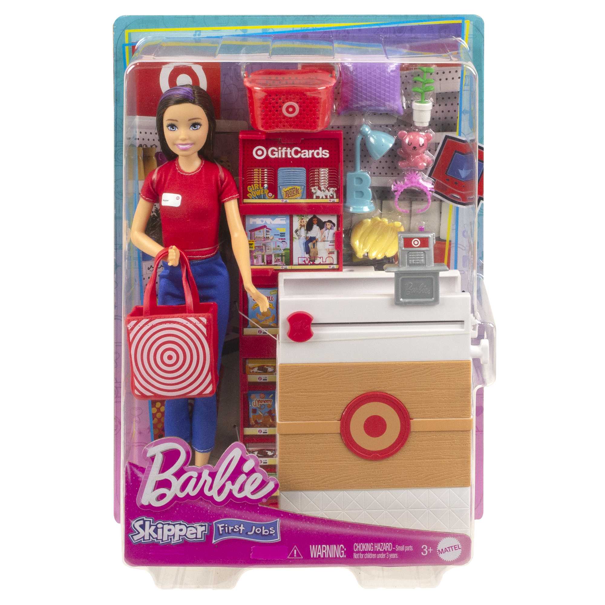 Barbie Toys, Skipper Doll And Target First Jobs Set With Checkout Stand And Accessories - Image 5