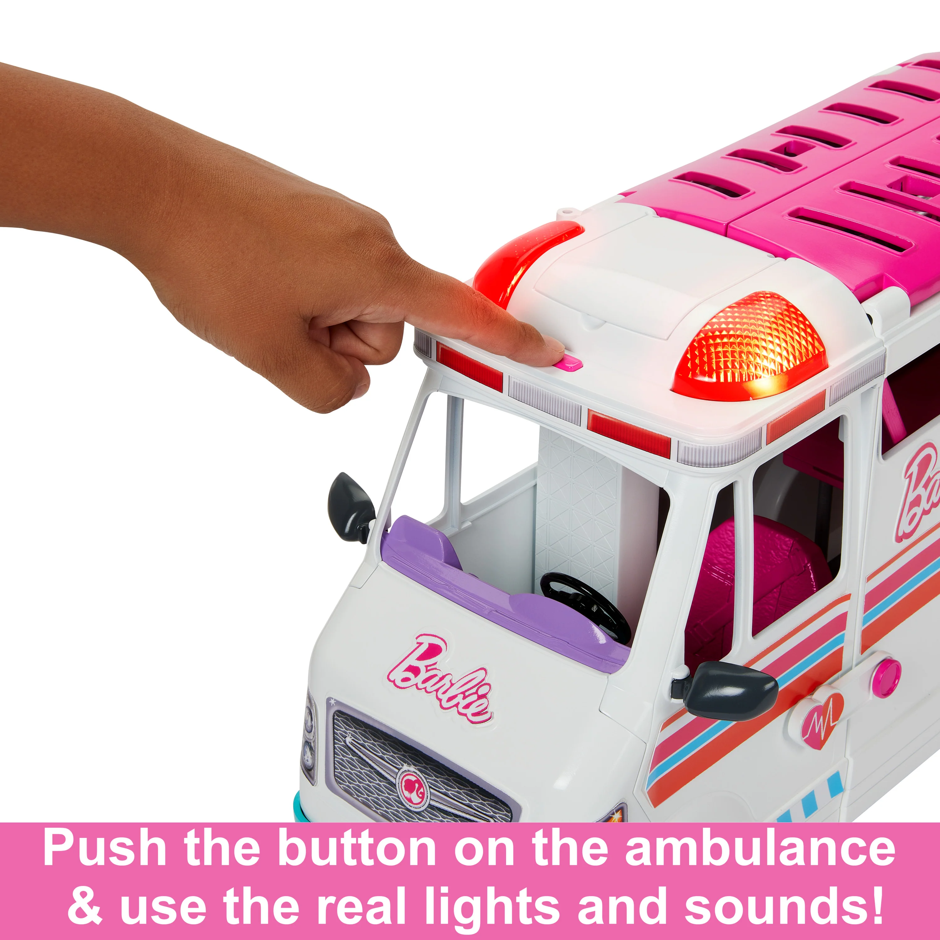 Barbie Toys, Transforming Ambulance And Clinic Playset, 20+ Accessories, Care Clinic - Image 4