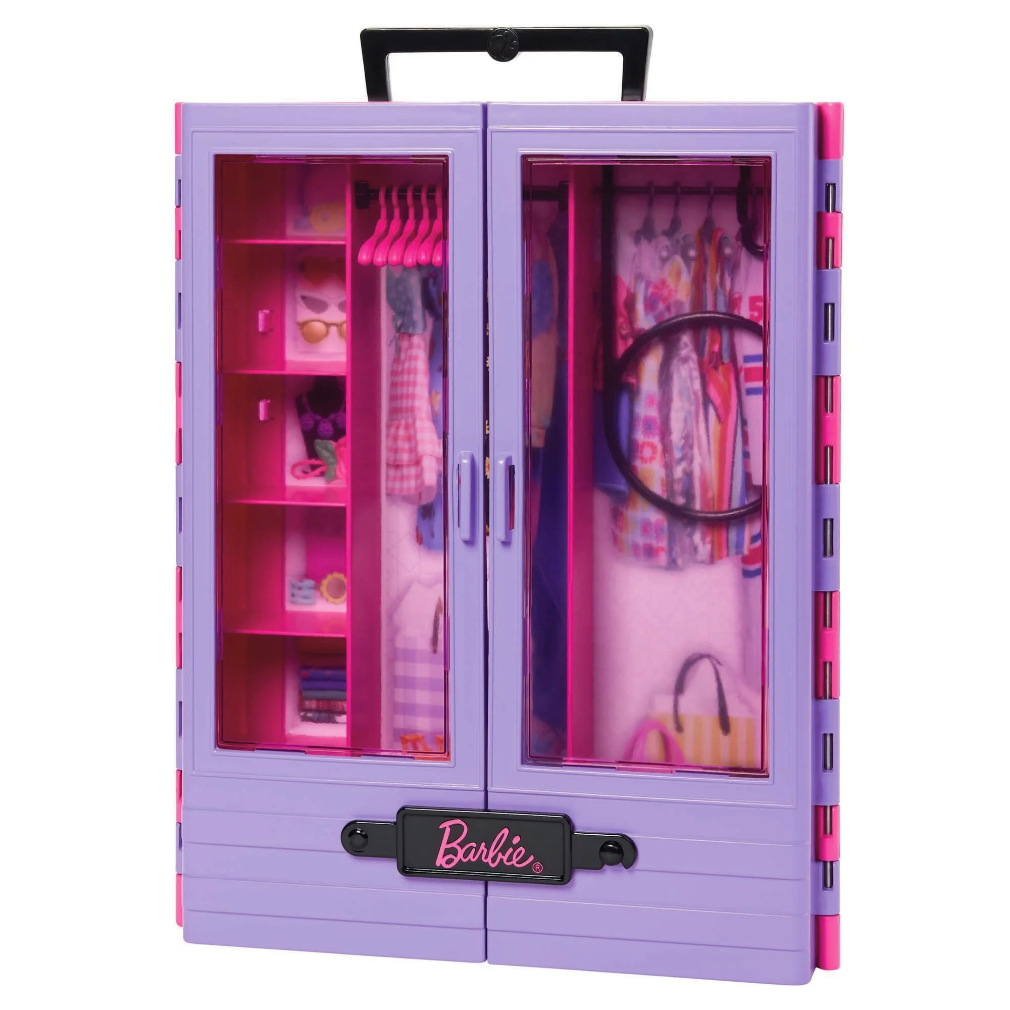 Barbie Ultimate Closet Doll And Playset Portable Fashion Toy With Doll, Clothes And Accessories - Image 5