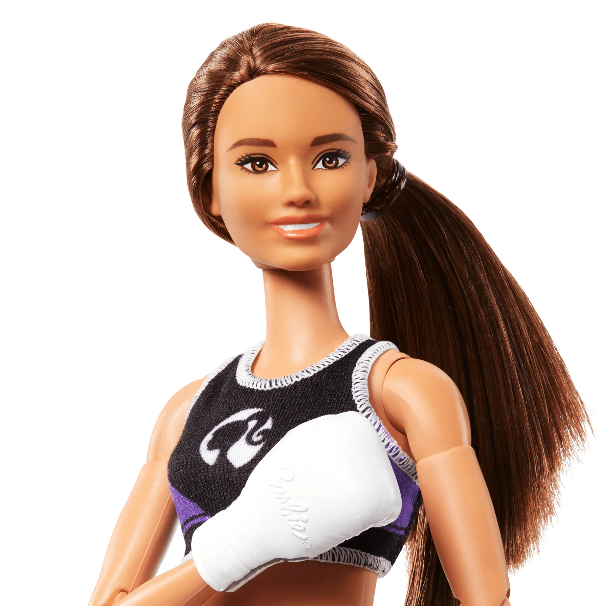 Barbie  Ultra Flexible  Poupée et Accessoires  Boxeuse, Brunette - Image 2