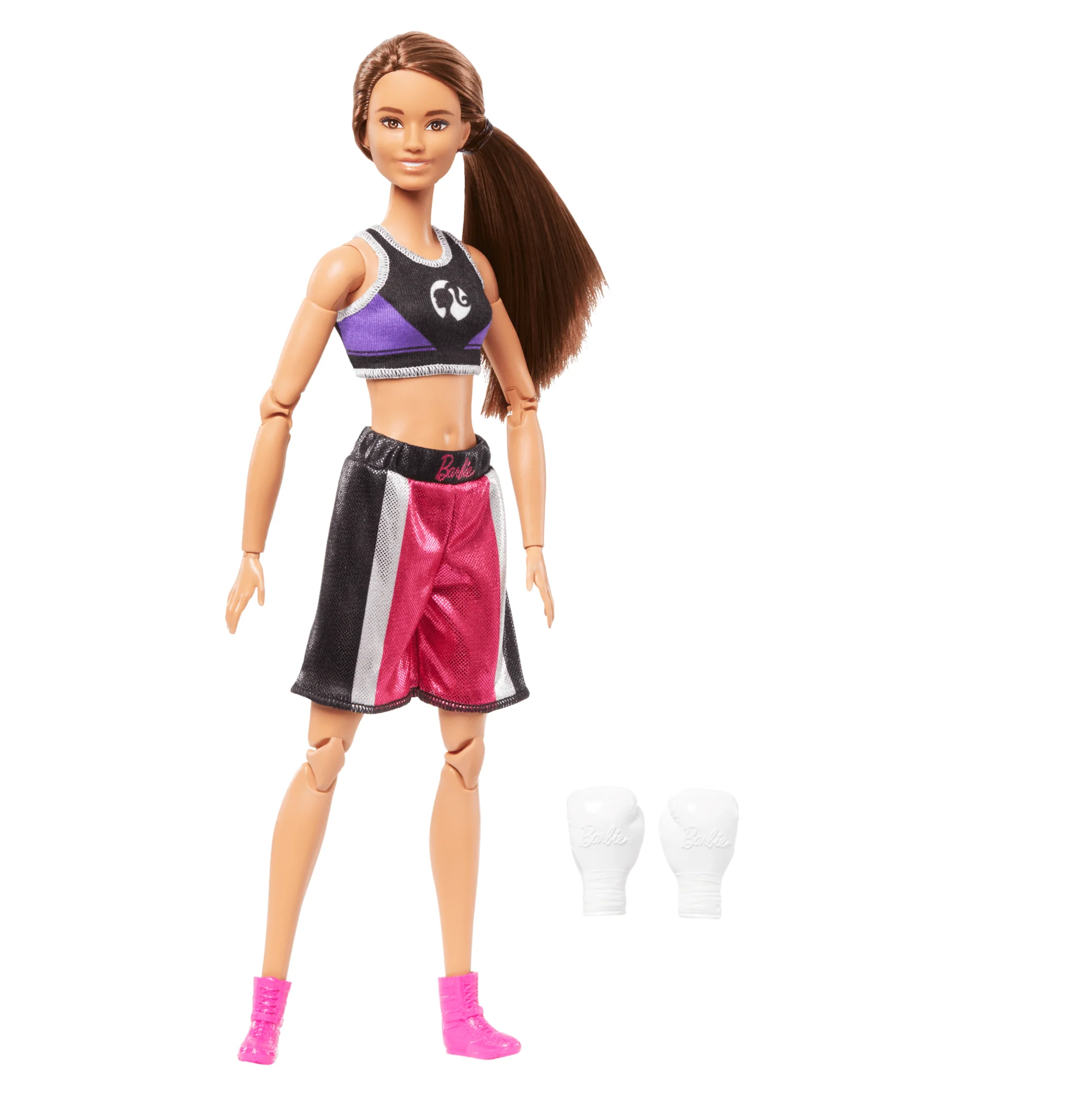 Barbie  Ultra Flexible  Poupée et Accessoires  Boxeuse, Brunette - Image 5