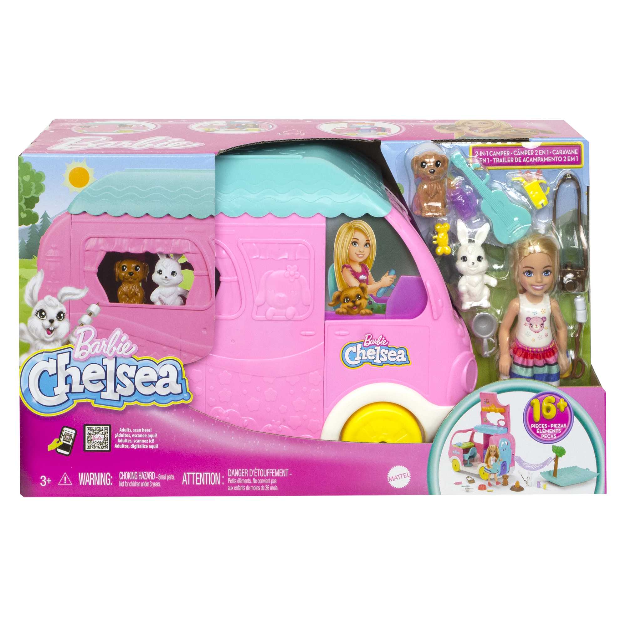 Barbie Vehículo de Juguete Chelsea Nuevo Camper - Image 7
