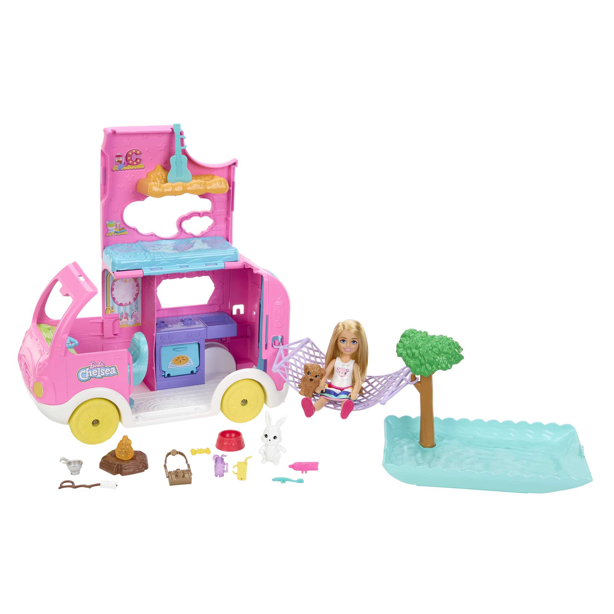 Barbie Veículo de Brinquedo Chelsea Novo Camper - Image 4