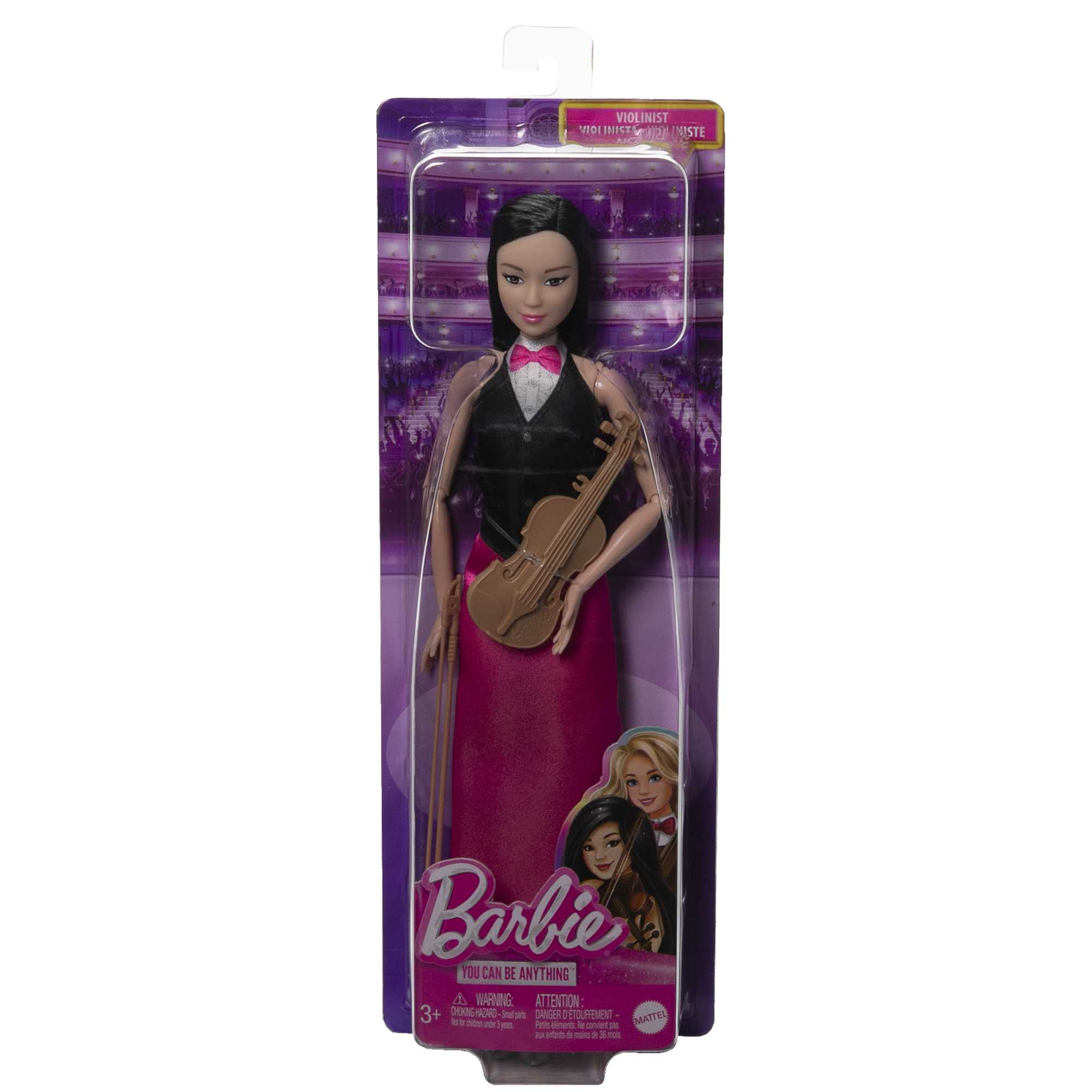 Barbie Doll & Accessories, Career Violinist Musician Doll - Image 6