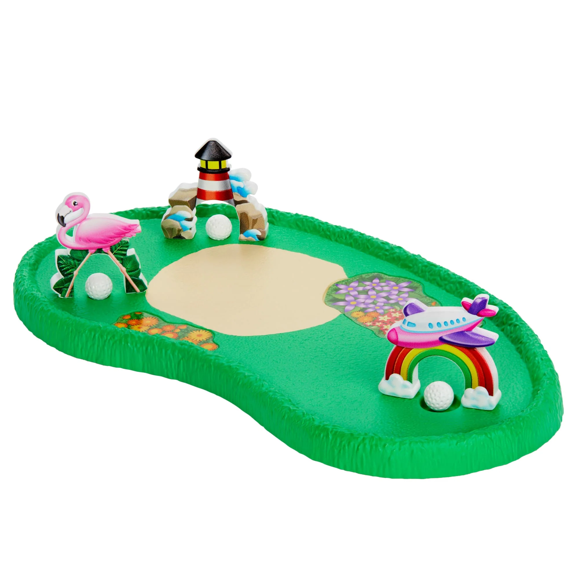 Barbie World Mini Golf Toy Playset With 22 Pieces Including Clubs, Balls, Visor, Shoes, & More - Image 3