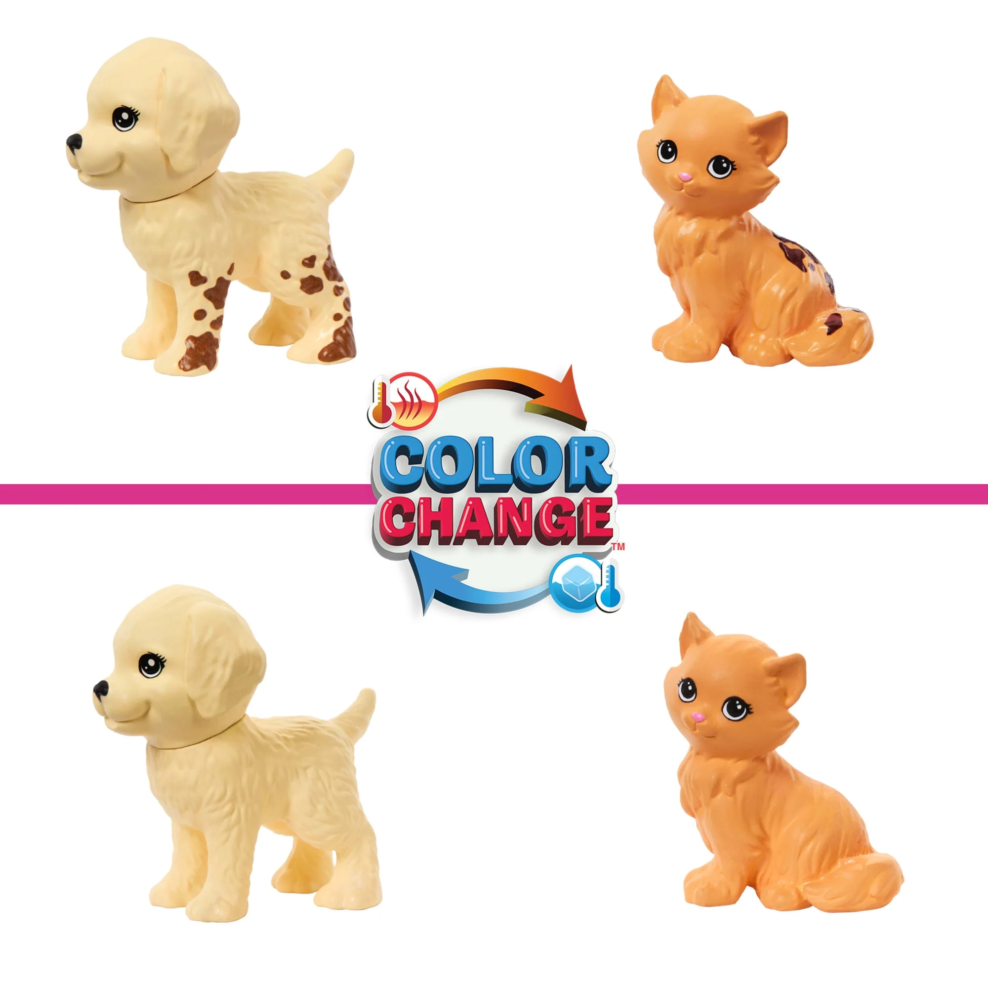 Barbie World Paw Spa Playset With Wash And Groom Stations, 3 Pets, & Styling.Accessories - Image 5