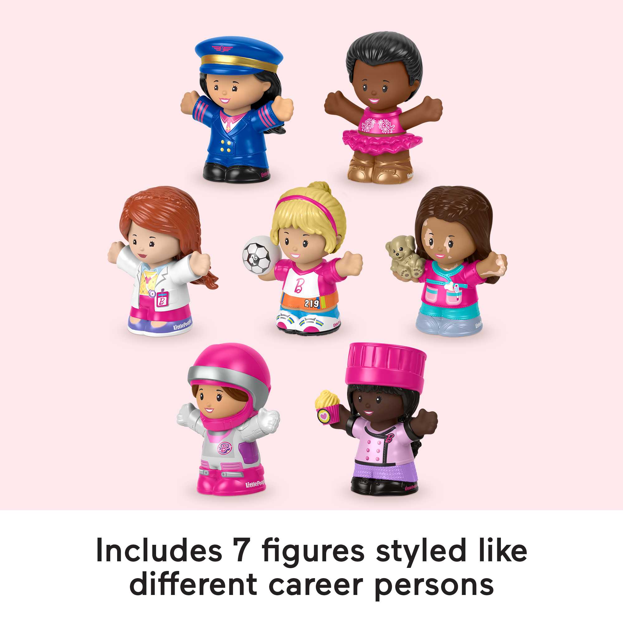 Barbie You Can Be Anything Figure Pack By Little People - Image 3