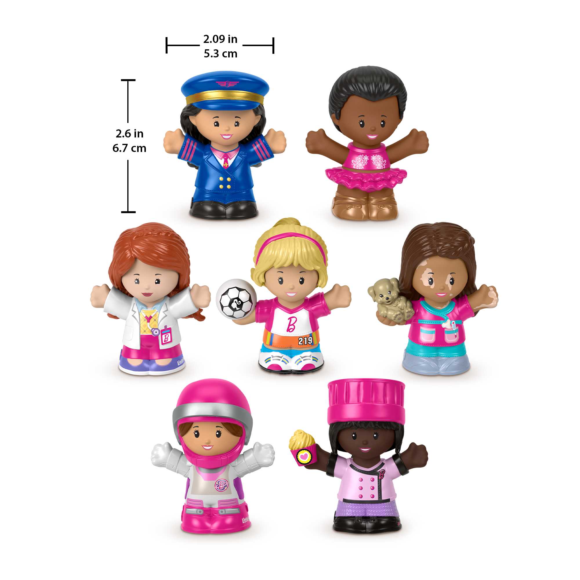 Barbie You Can Be Anything Figure Pack By Little People - Image 4