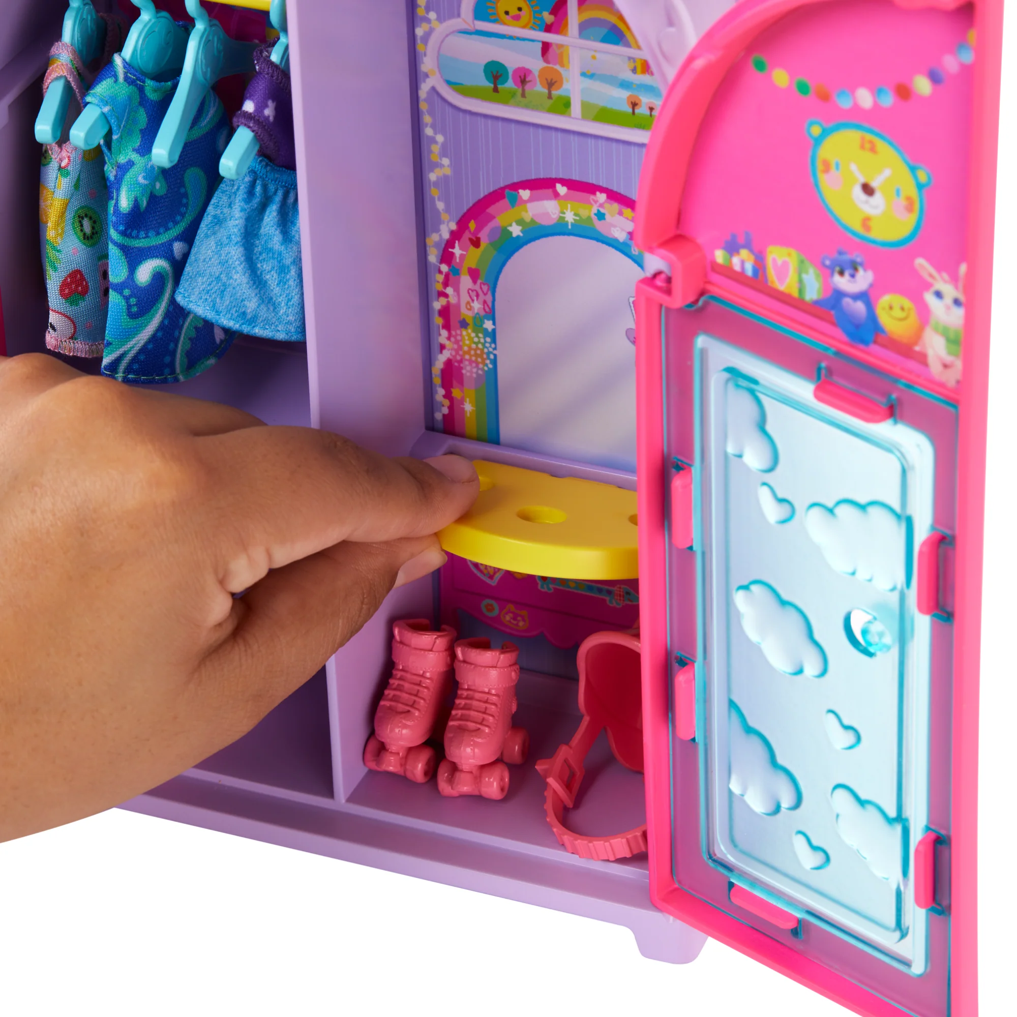 Barbie Chelsea Doll & Closet Toy Playset With CloThes & Accessories - Image 4