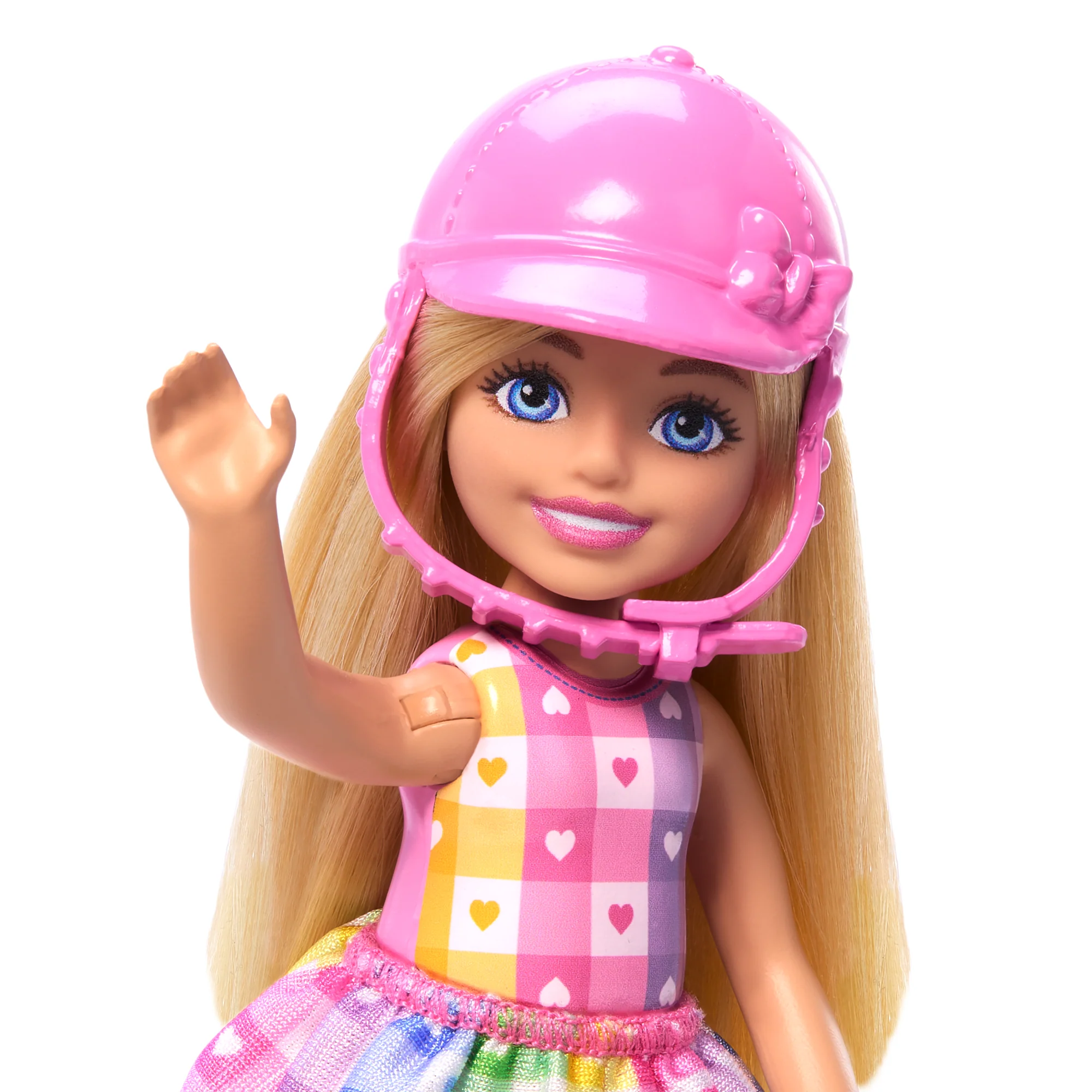 Barbie  Chelsea  Coffret  Poupée et Poney, Casque, Genoux Pliables - Image 3