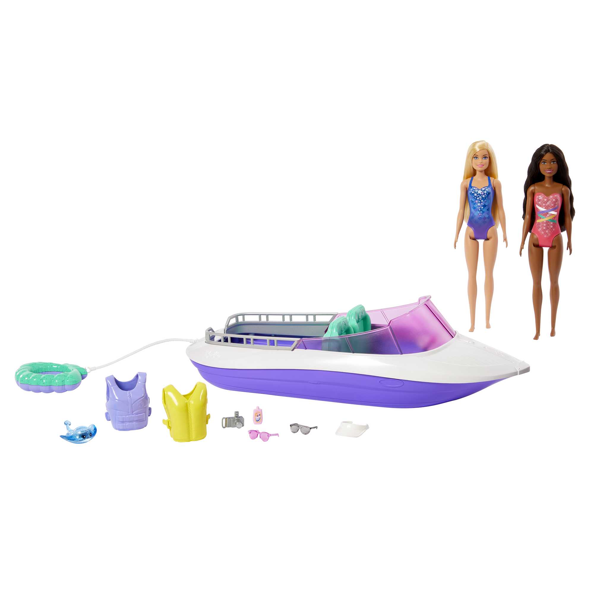 Barbie  Mermaid Power ™  Coffret de Jeu Avec Poupées et Bateau - Image 5
