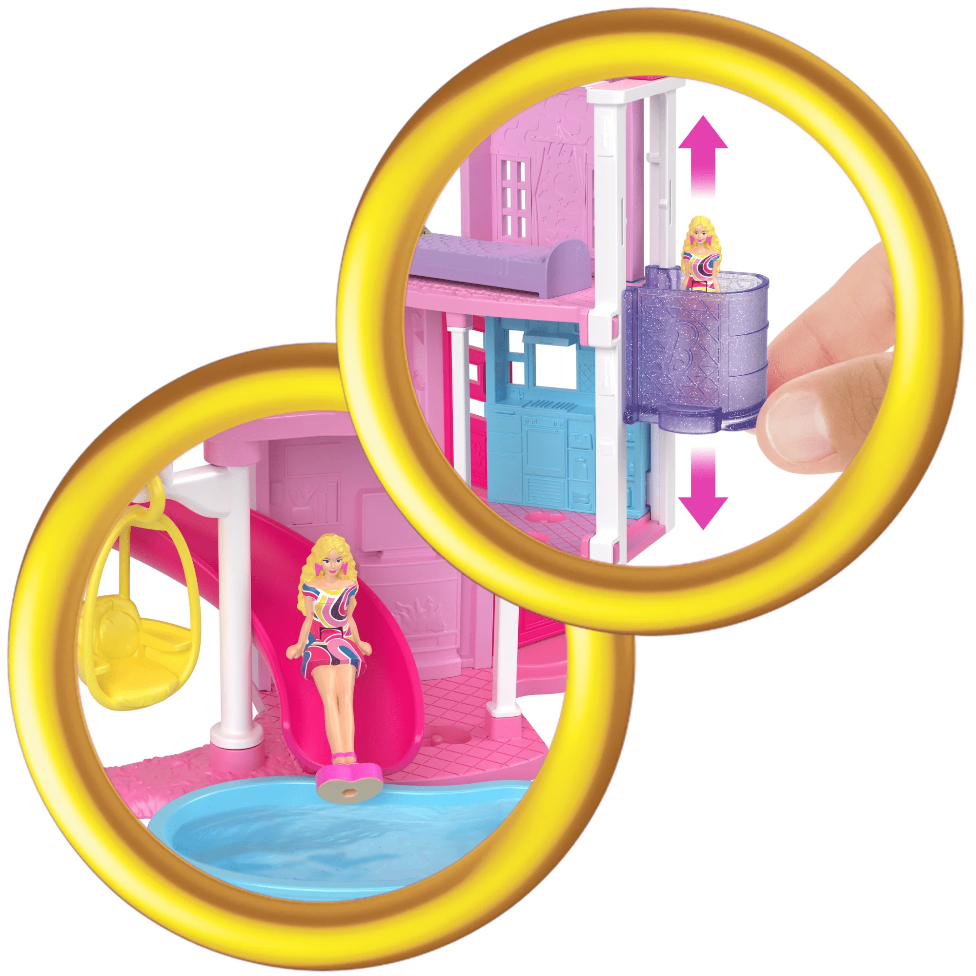 Barbie  Mini Barbieland  Coffrets  Maison de Poupée, Poupée 3,81 Cm - Image 3