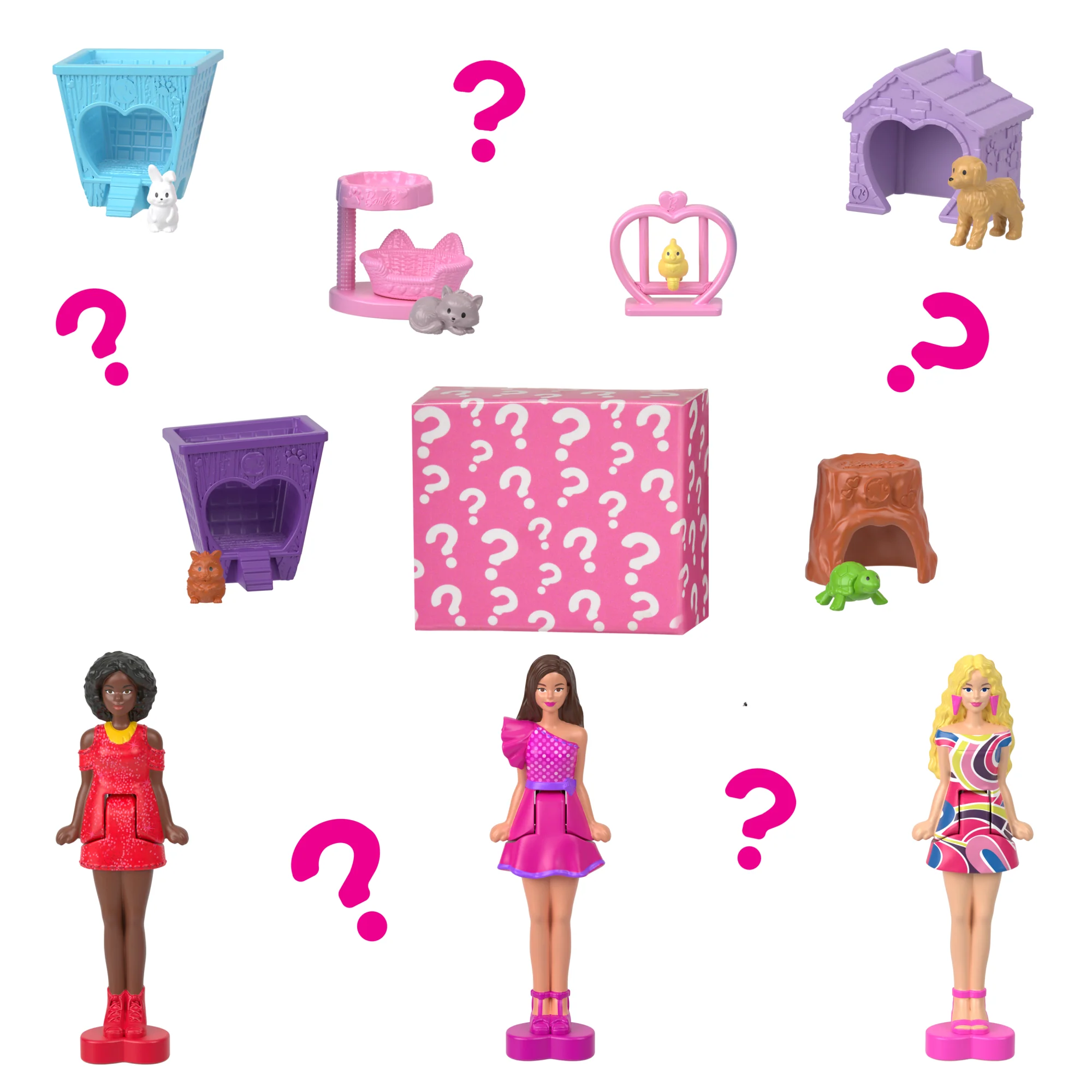 Barbie Mini Barbieland Coffrets Maison de Poupée, Poupée 3,81 Cm - Image 5