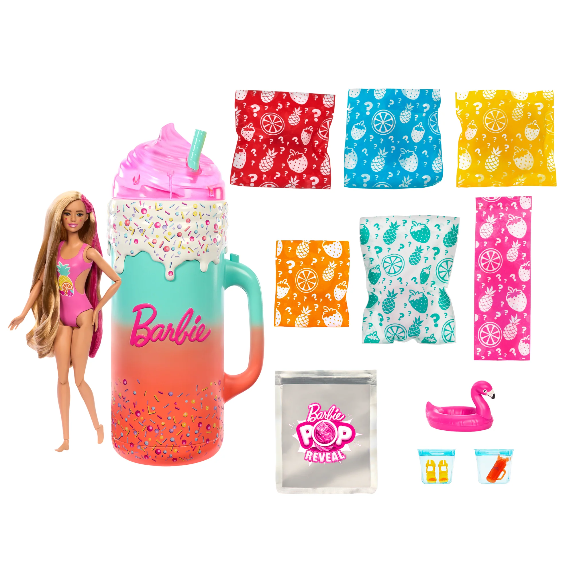 Barbie Pop Reveal Coffret-Cadeau Révélation Surprise, 15+ Surprises - Image 3