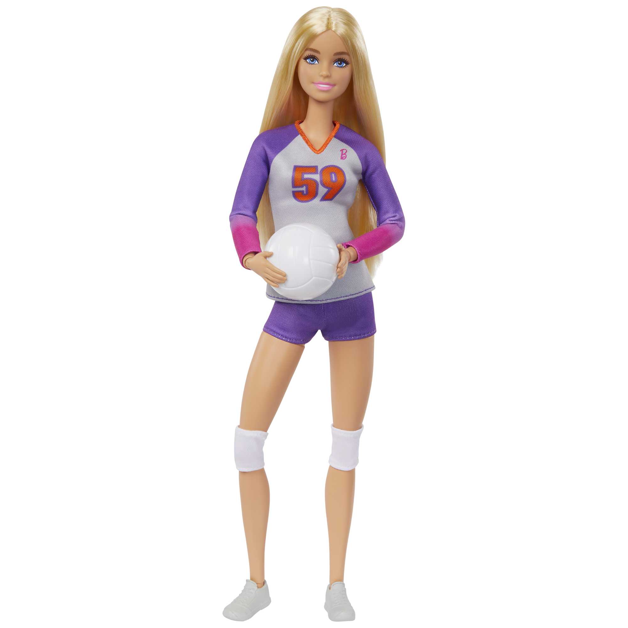 Barbie®-Métiers-Poupée Barbie® Articulée Joueuse de Volleyball - Image 5