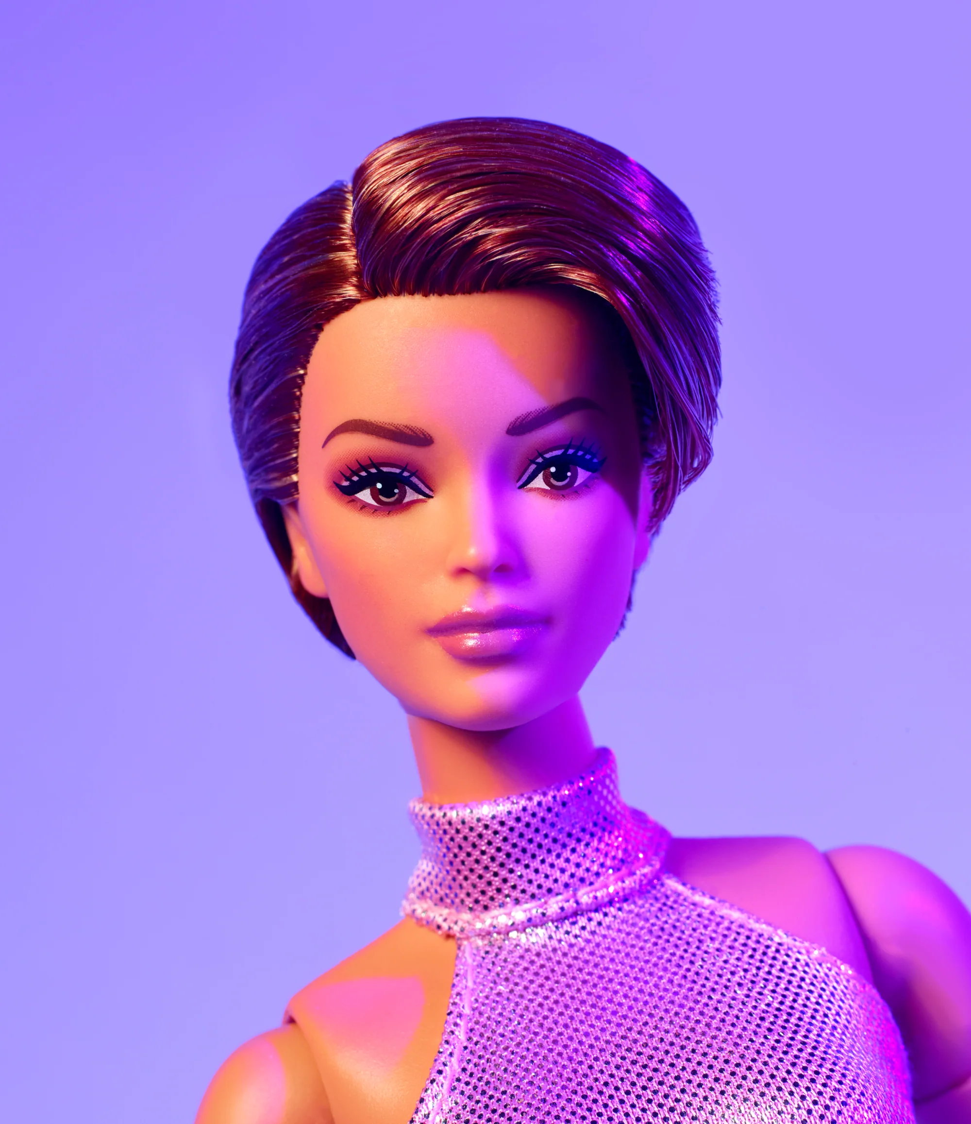 Barbie-Looks-Poupée de Collection N22, Coupe Garçonne et Combinaison - Image 3