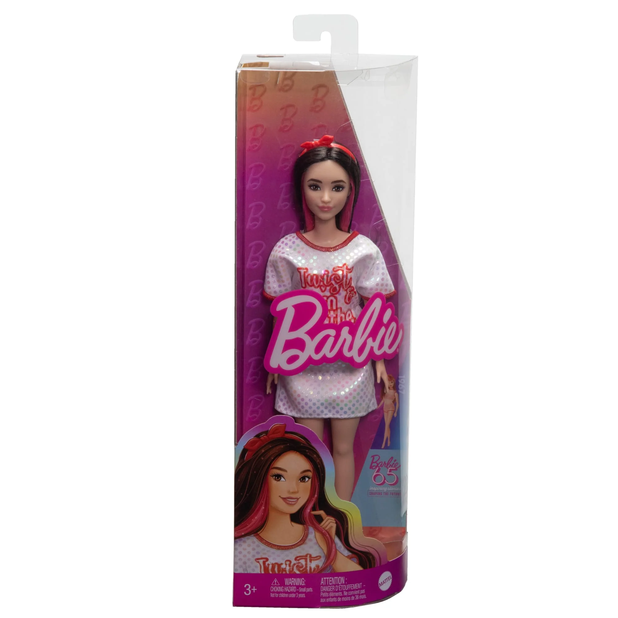 Barbie Fashionistas 65Eanniversaire Poupée214, Robe Twist ‘N Turn - Image 6